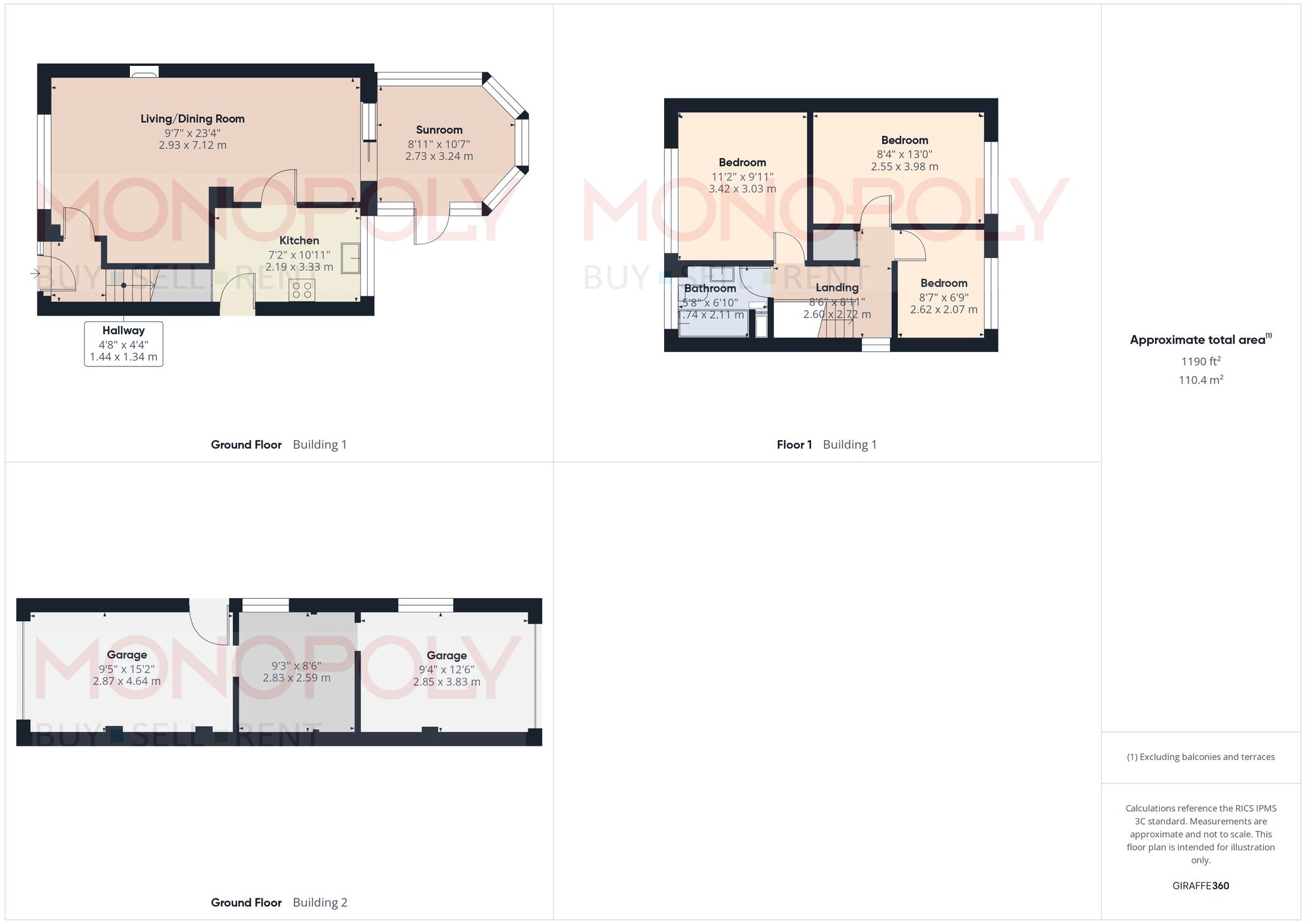 2 Plas Tirion, Wrexham floorplan