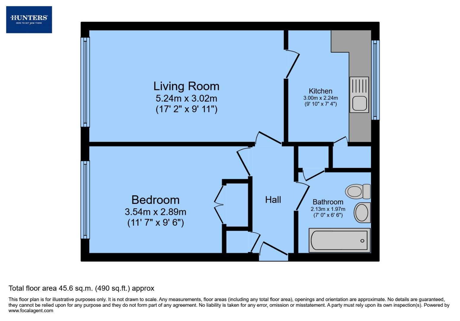 Whitton Grange, 4, 243 Chorley Road, Manchester floorplan