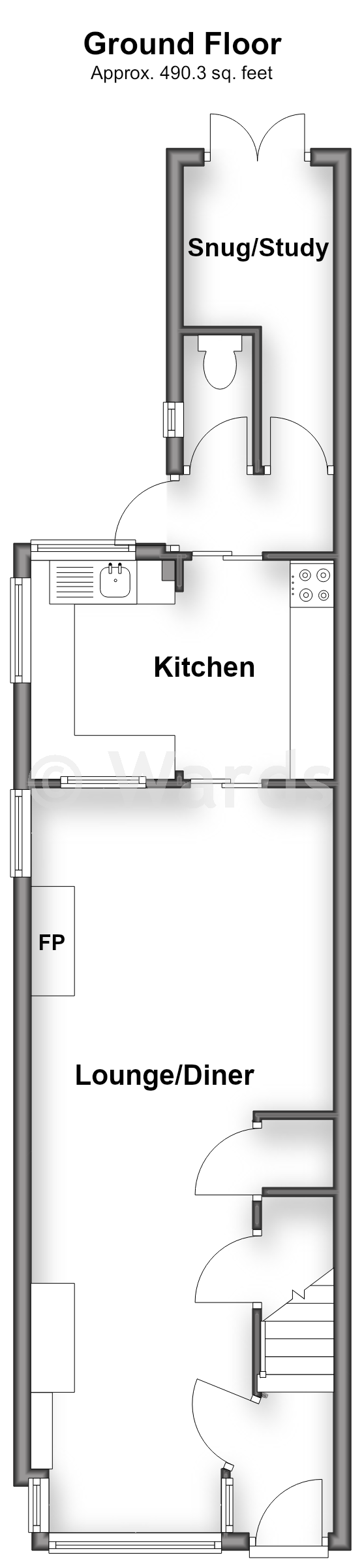 8, Bramley Road, Snodland floorplan