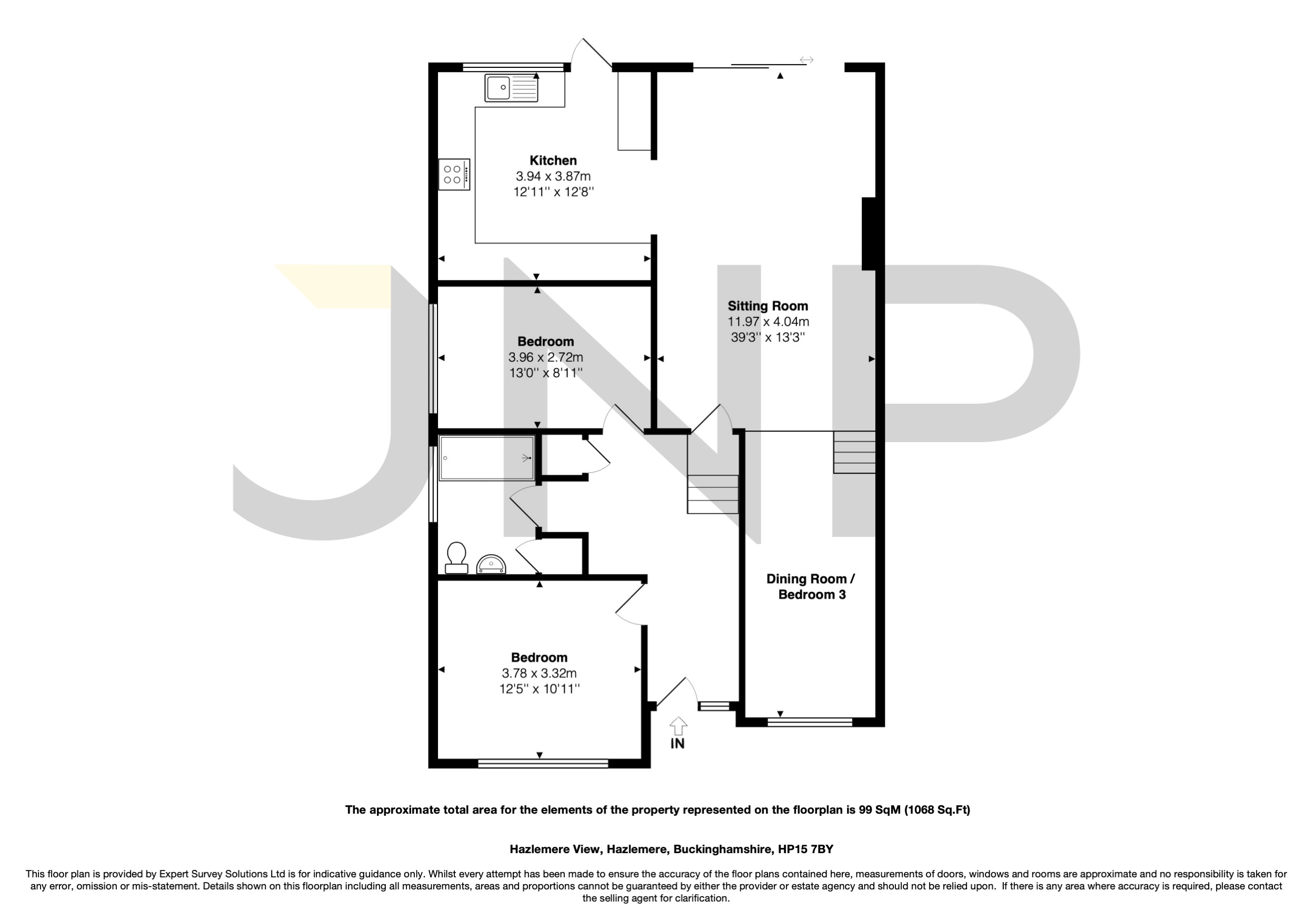 1, Hazlemere View, High Wycombe floorplan