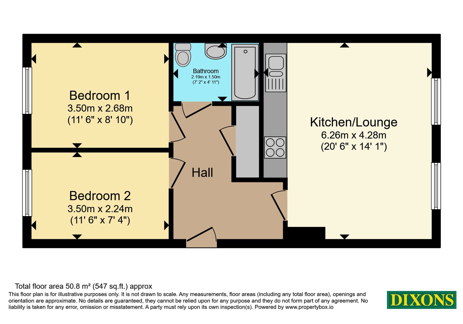 126, Leicester Street, West Midlands floorplan