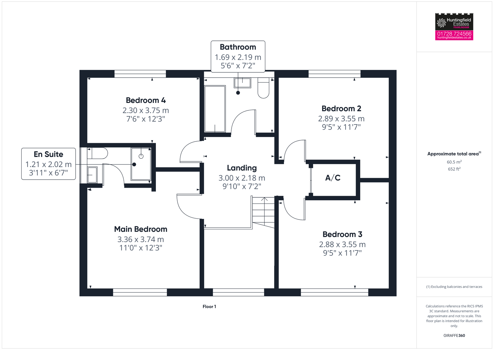 Swifts, Owls Green, Woodbridge floorplan