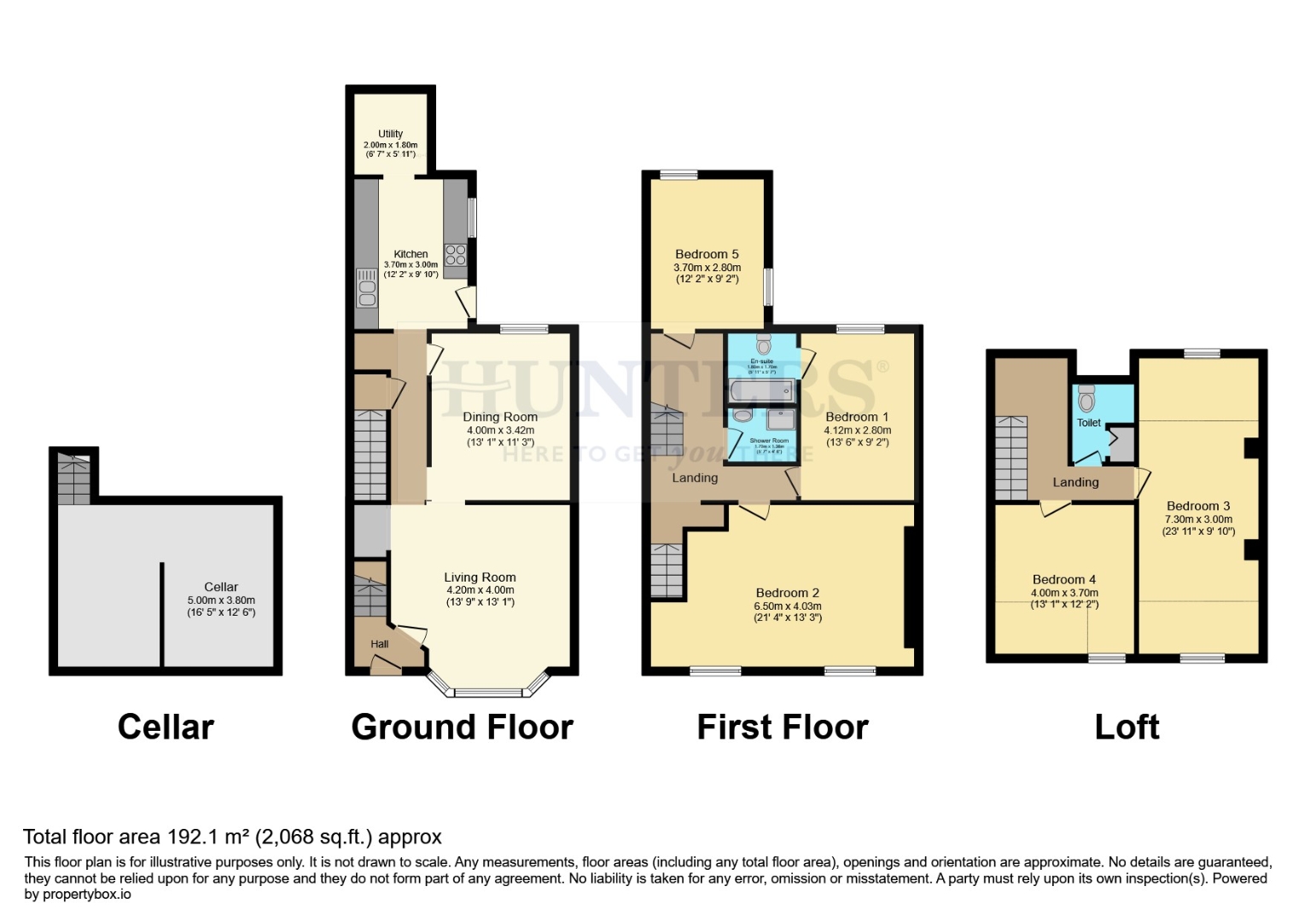 37, Sheldon Road, Sheffield floorplan