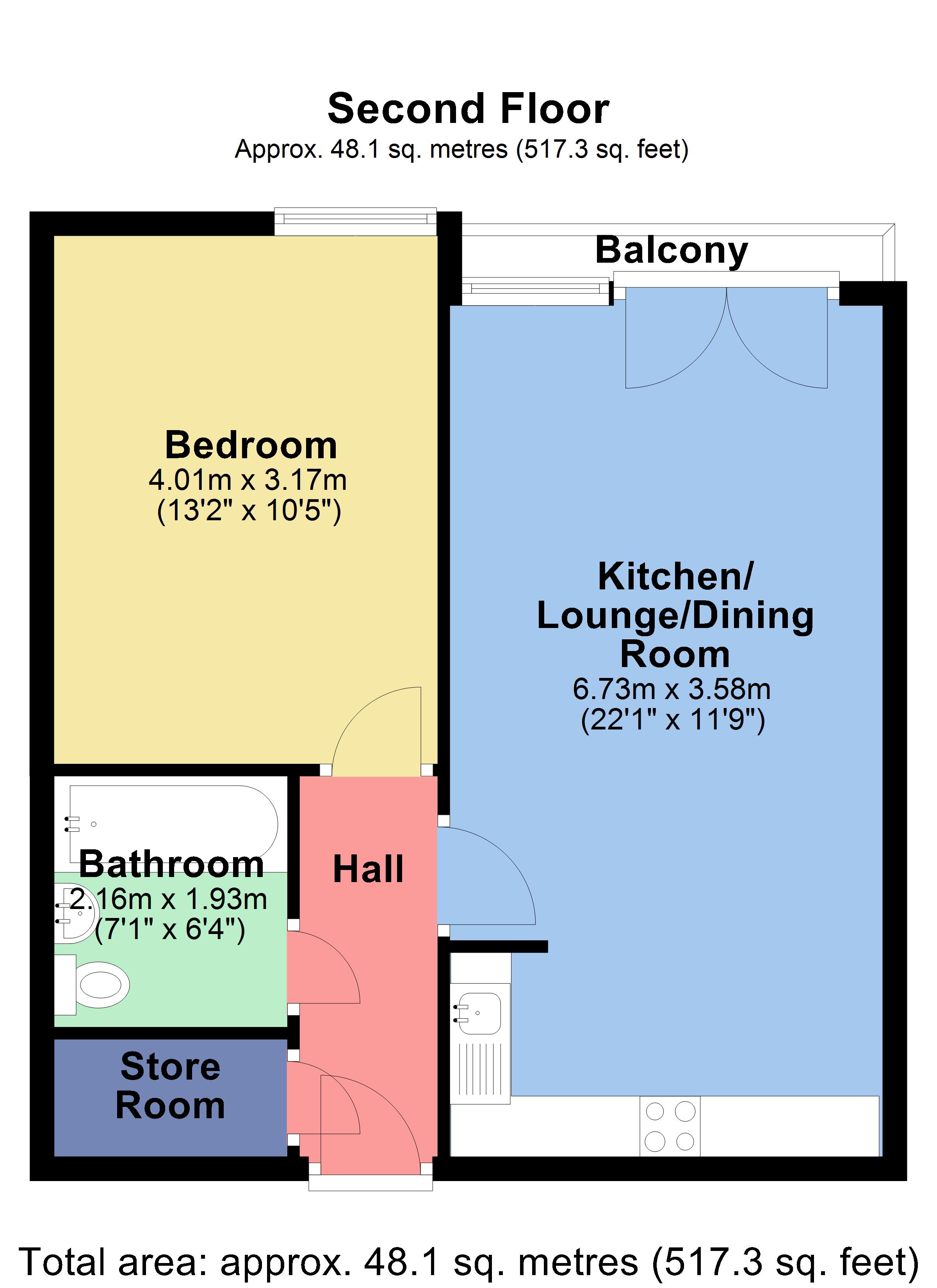 1 Bedrooms Flat for sale in Flanders Court, 12-14 St. Albans Road, Watford, Hertfordshire WD17