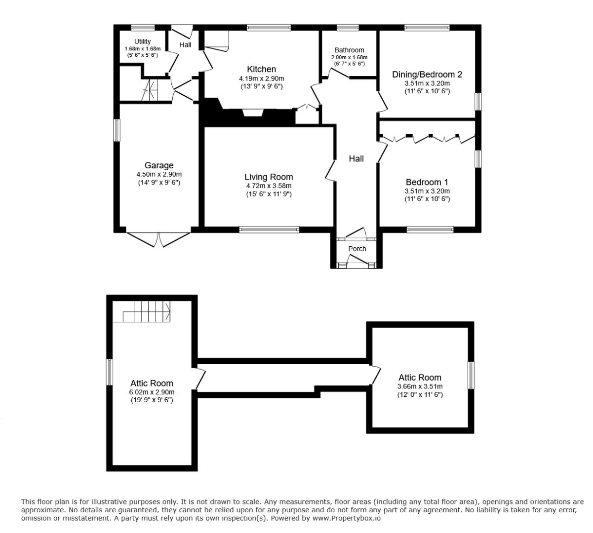 Fairview, Hetton, Skipton floorplan