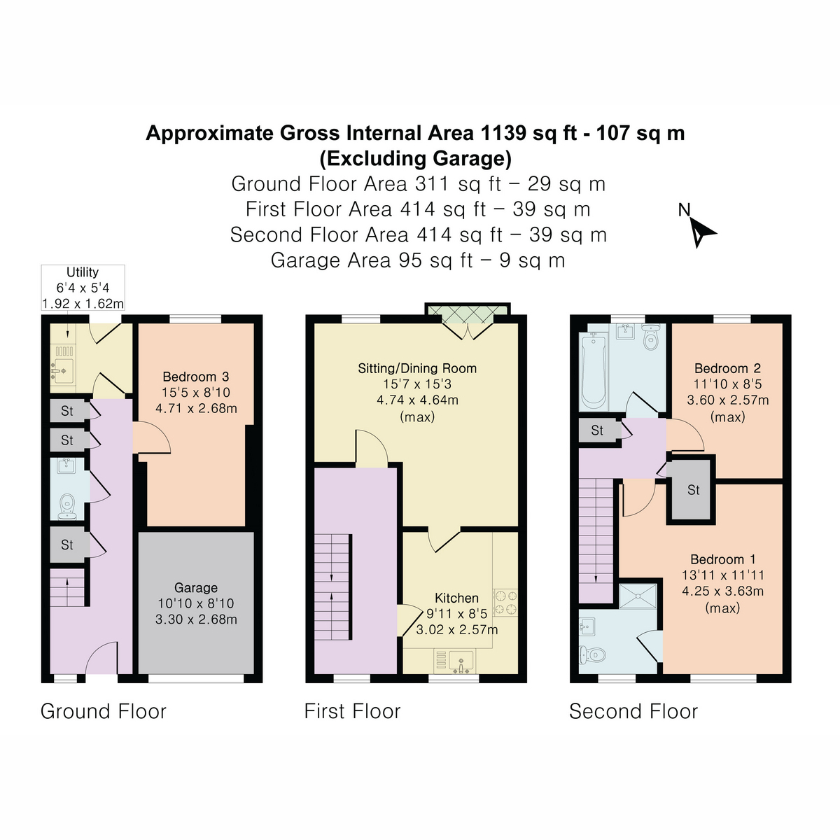28, Arndale Beck, Didcot floorplan