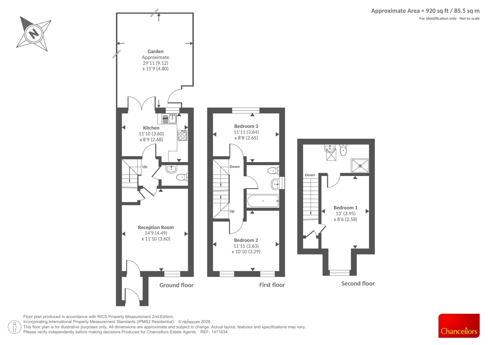 23, Townsend Road, Witney floorplan