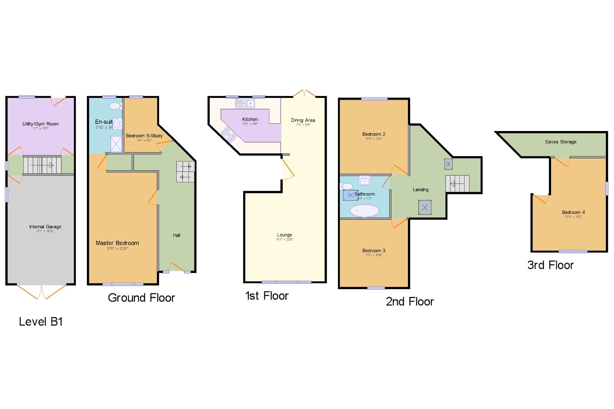 5 Bedrooms Detached house for sale in Inchfield Road, Walsden, Todmorden, West Yorkshire OL14