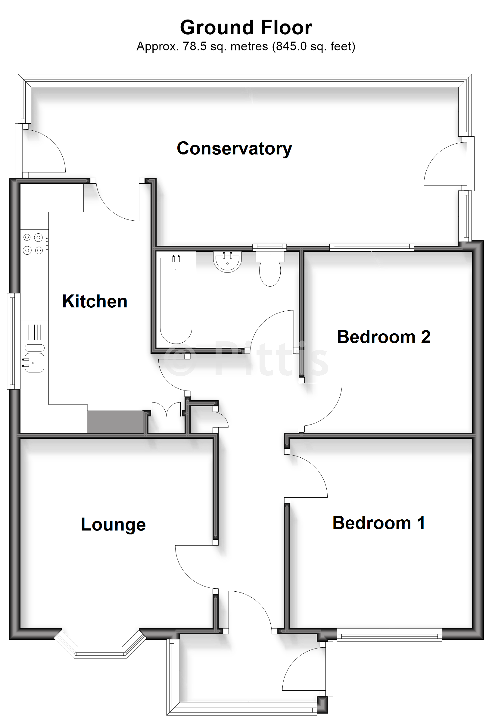 Colwell, Newport Road, Sandown floorplan