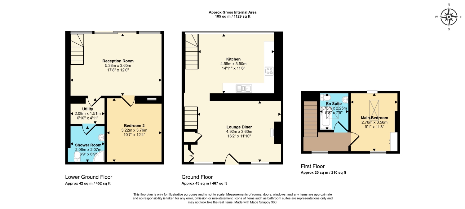 Old Butchers, Heyford Road, Bicester floorplan