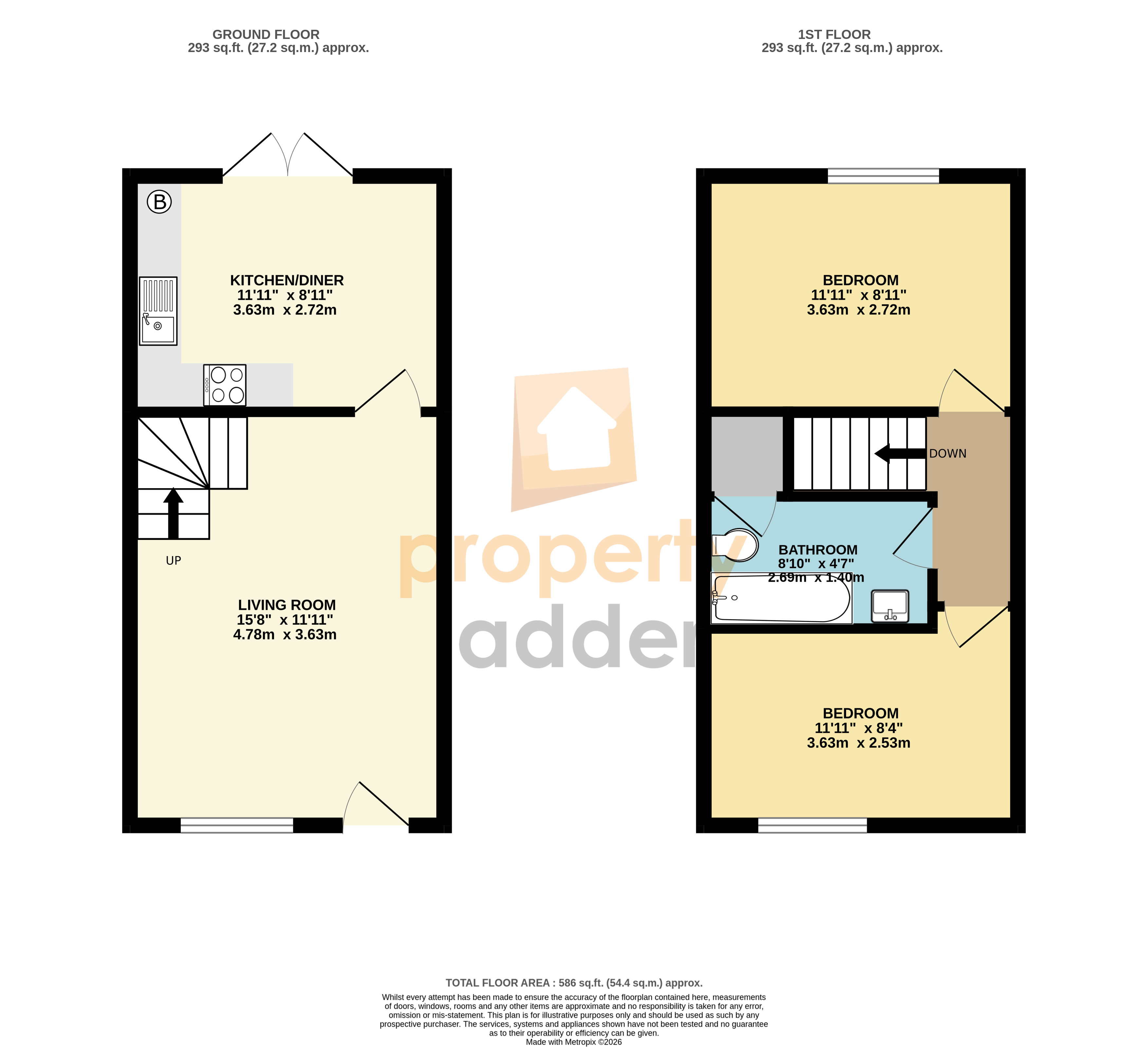40, Lindley Close, Norwich floorplan