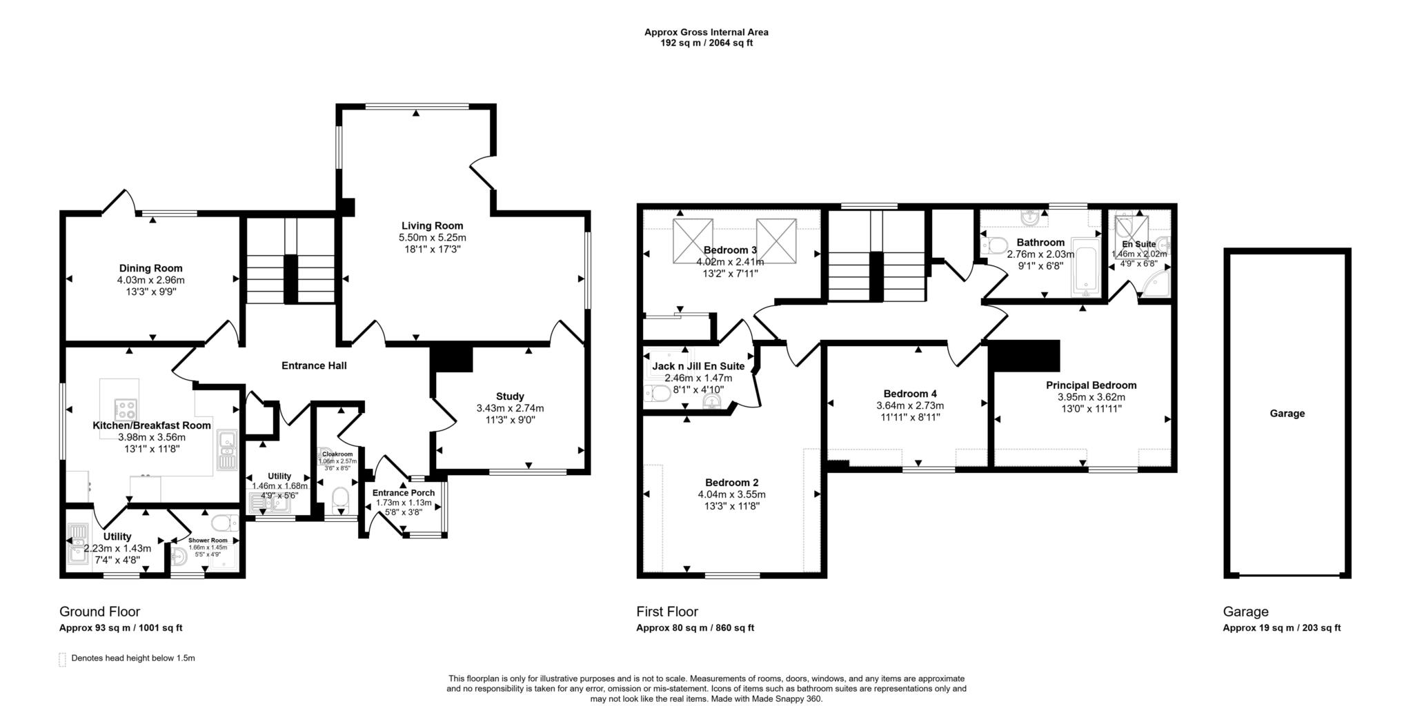 Ashley Cottage, Cheltenham Road, Tewkesbury floorplan