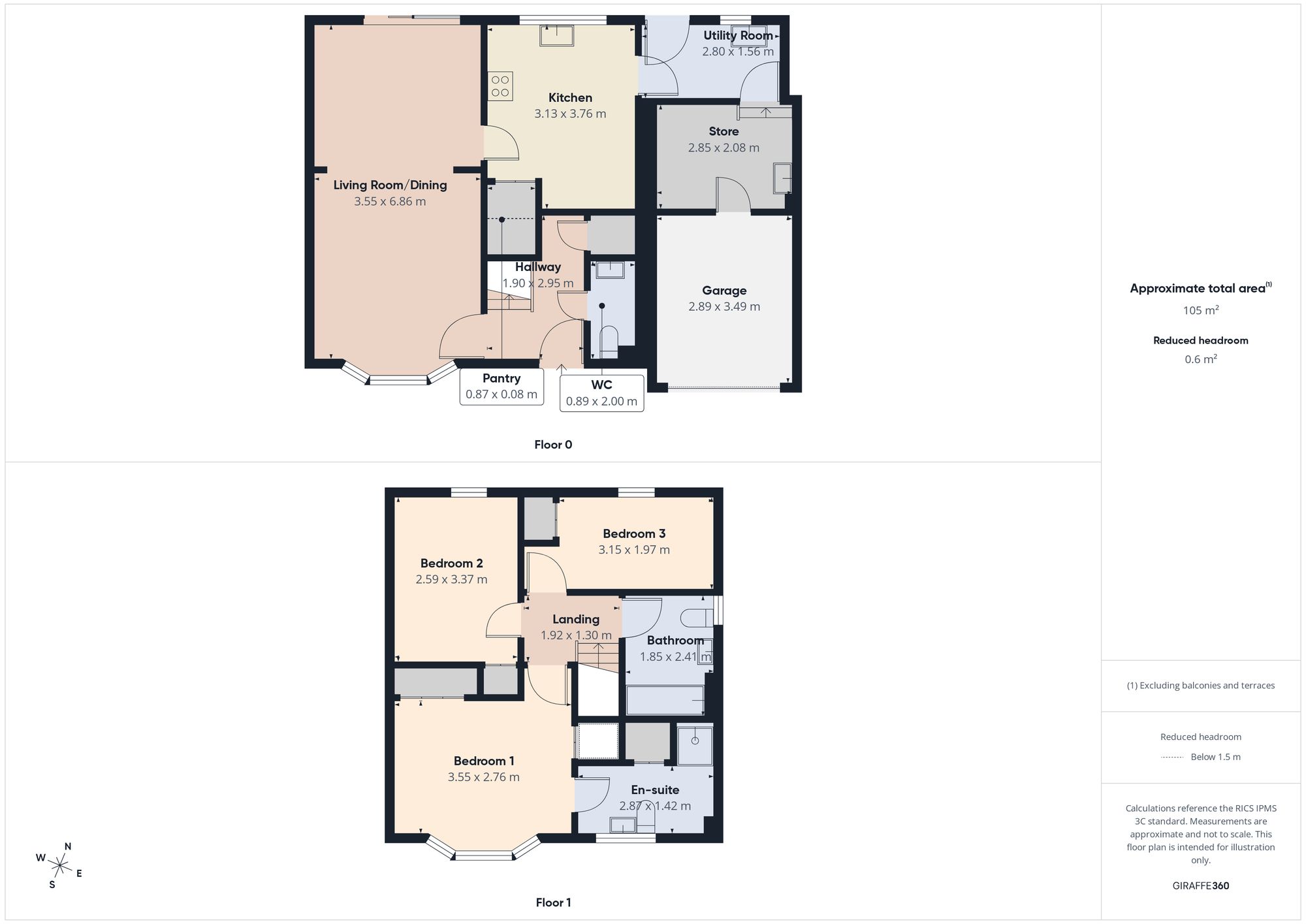 1 Stewart Walk, Alford floorplan