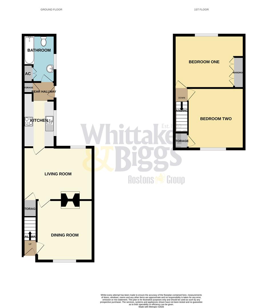 Junction Road, Leek floorplan