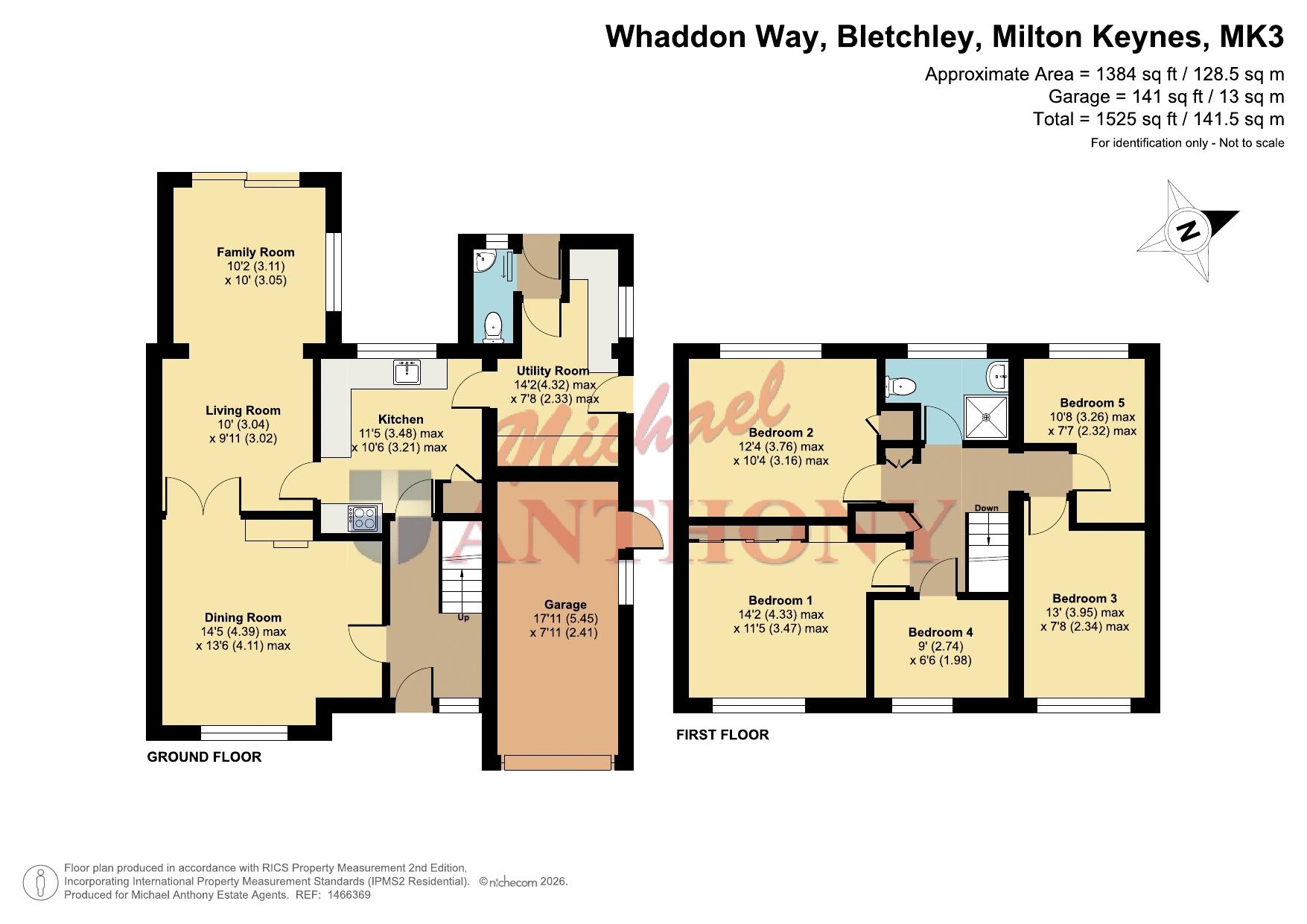 33, Whaddon Way, Milton Keynes floorplan