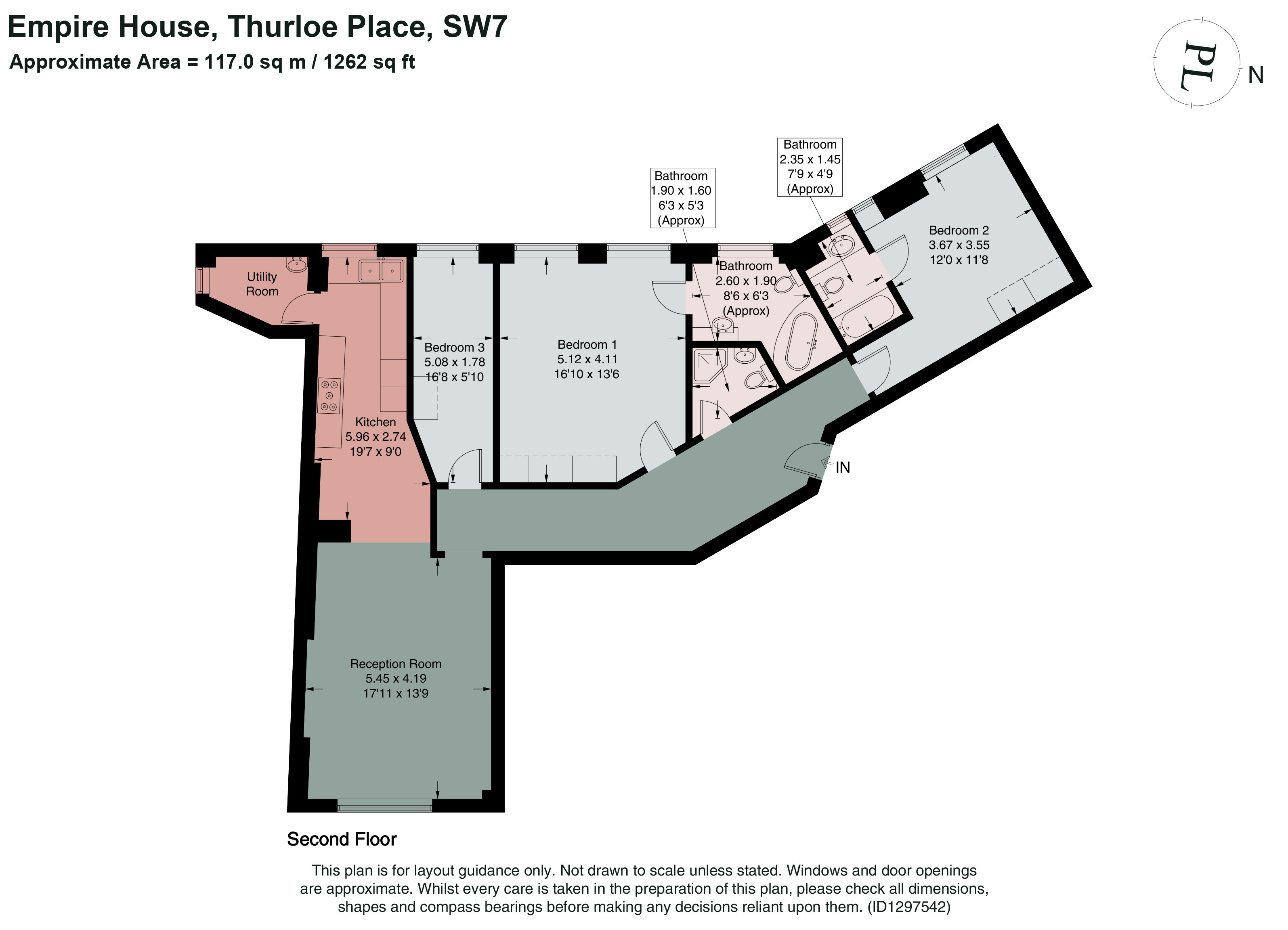 5, Empire House, South Kensington floorplan