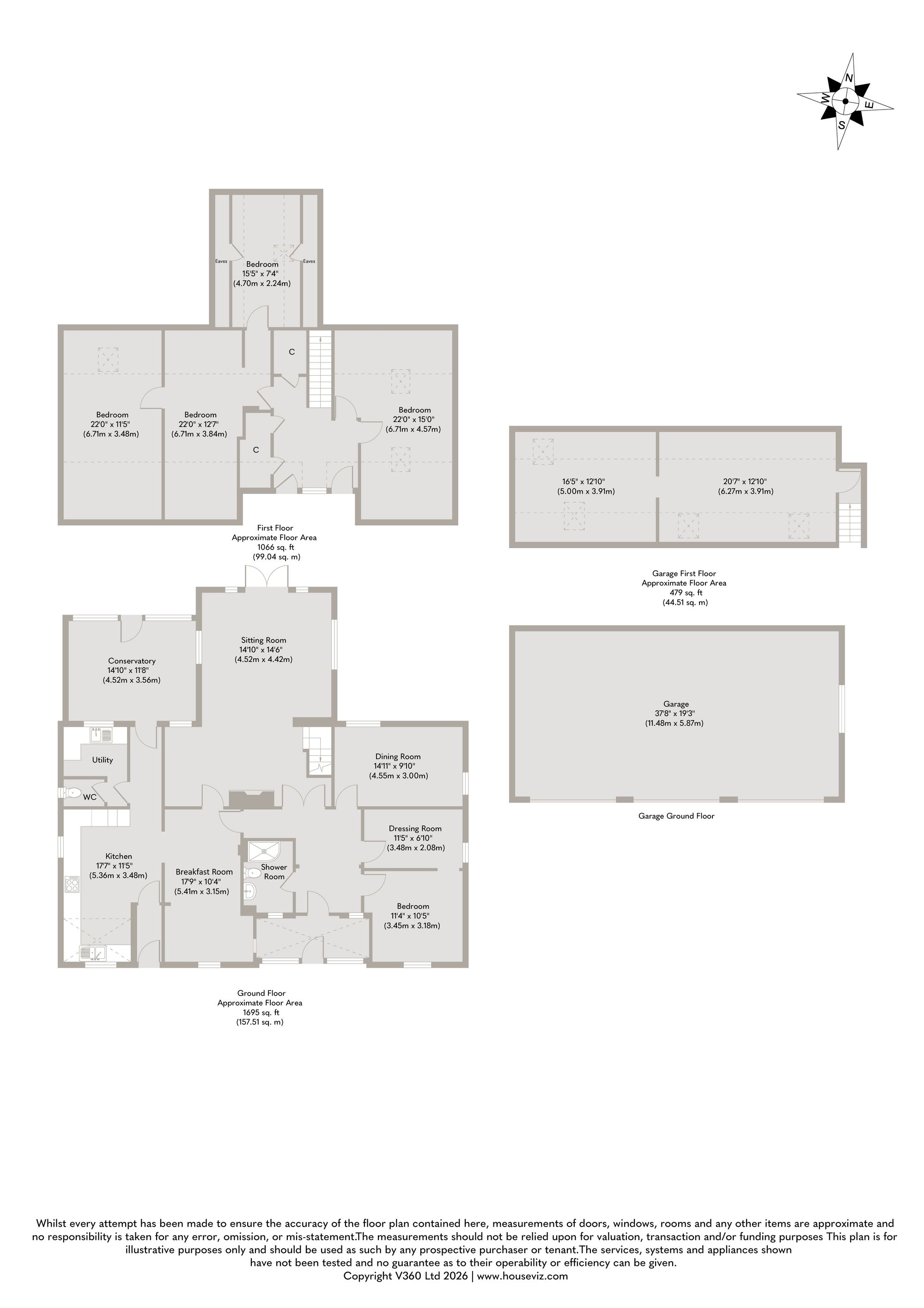 14 Grove Lane, Holt floorplan