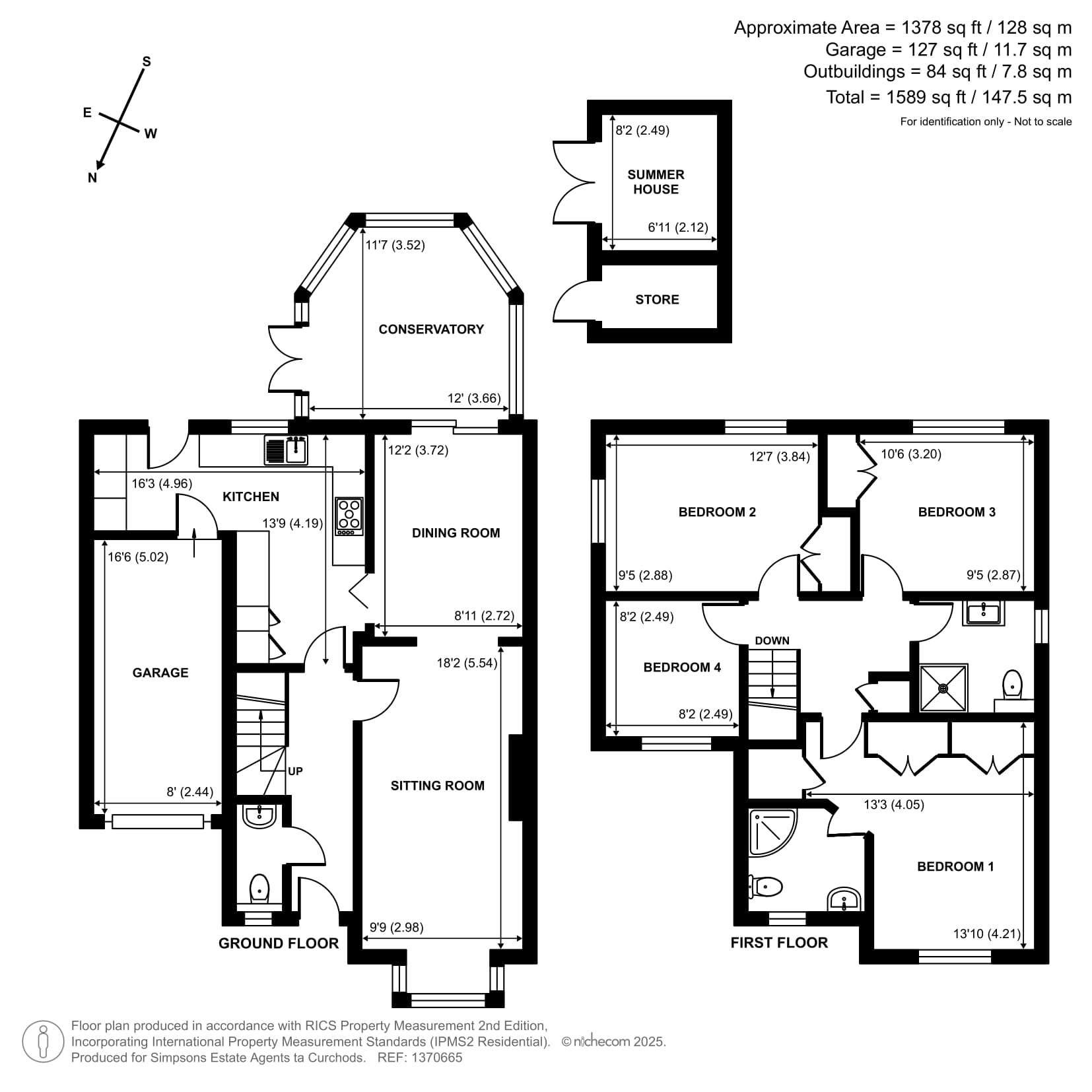 The Moorings, Great Bookham, KT23 floorplan