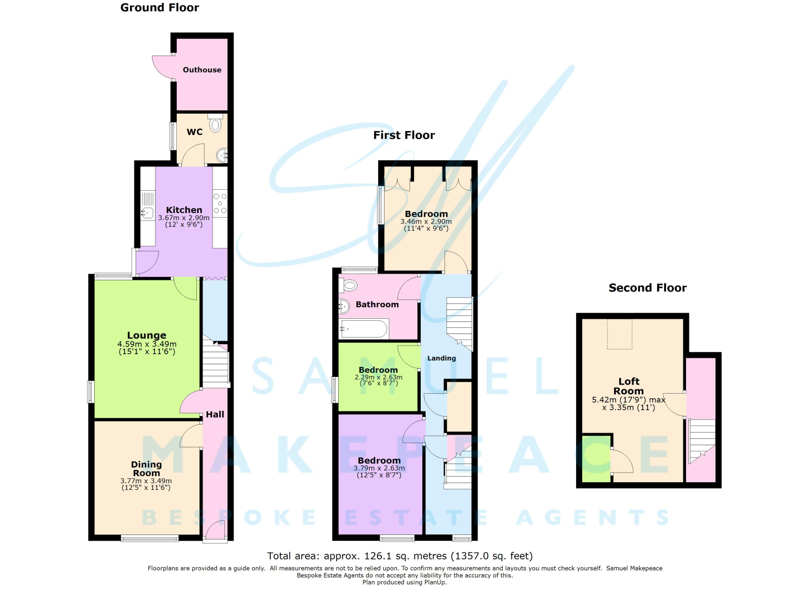 24 Dominic Street, Hartshill, Stoke-on-Trent floorplan