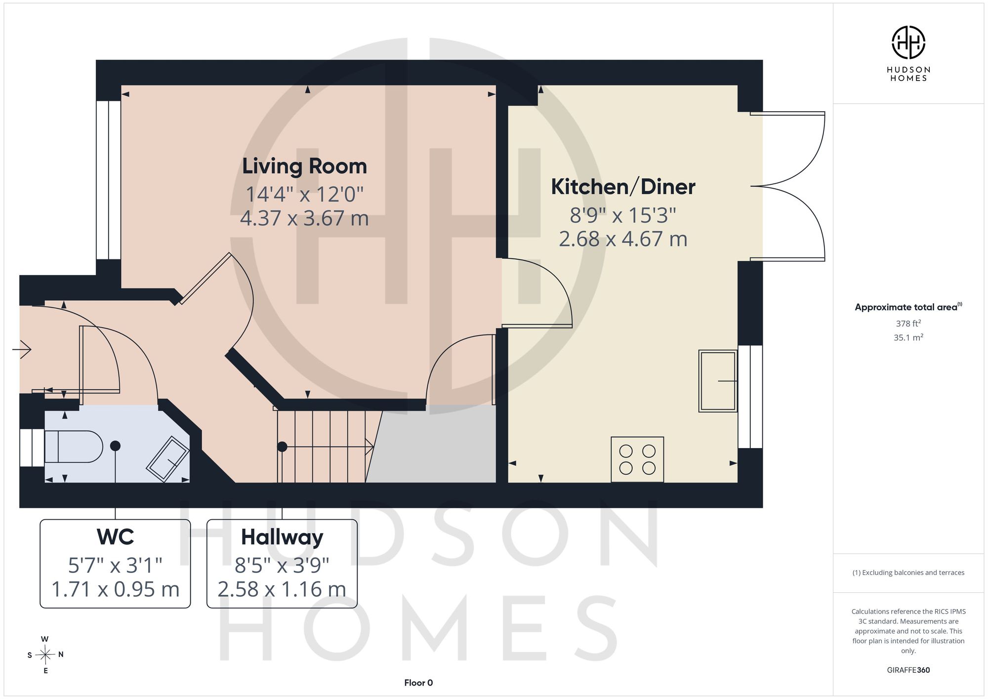 60 Daphne Grove, Peterborough floorplan