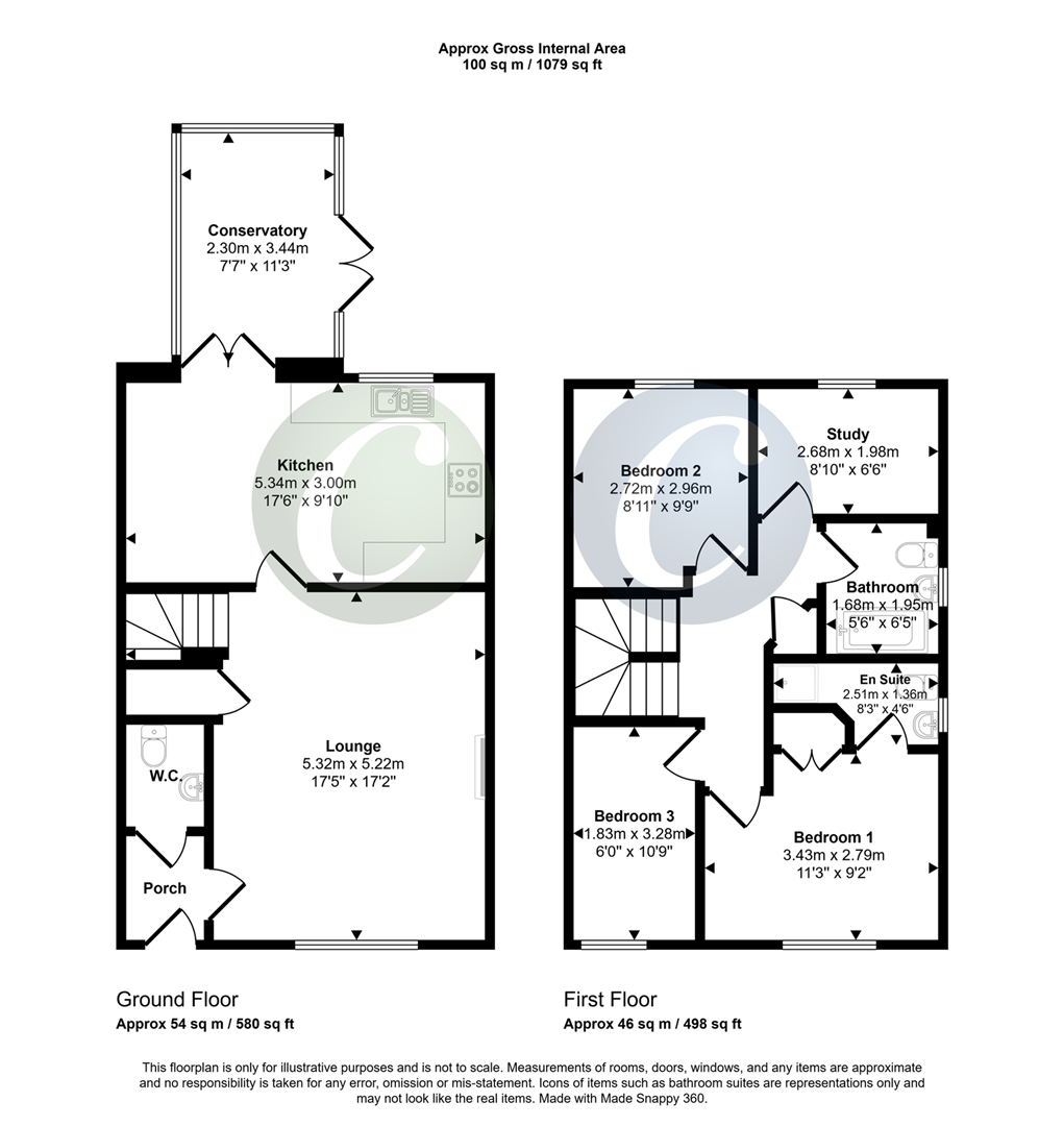 14, Levett Grange, Rugeley floorplan