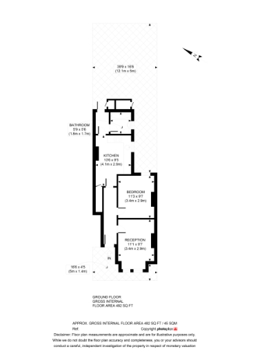 1 Bedrooms Flat to rent in Highclere Street, London SE26