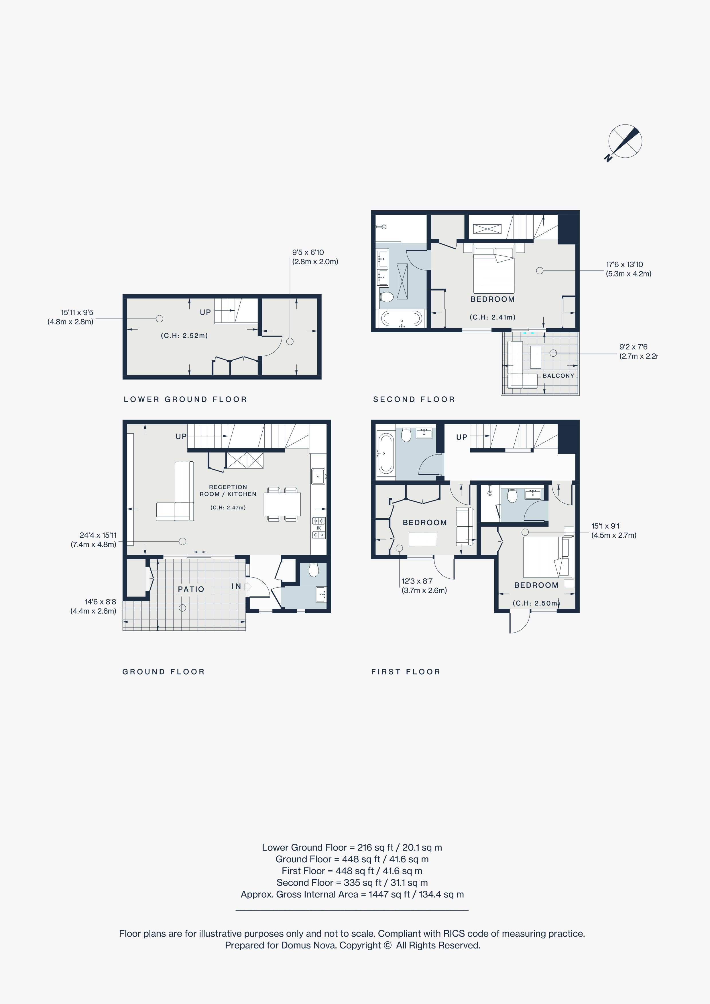 3, Neeld Place, London floorplan