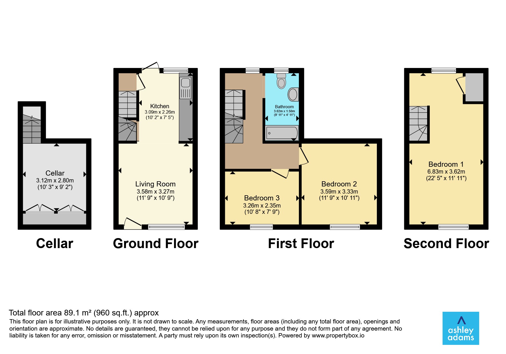 12, High Street, Derby floorplan