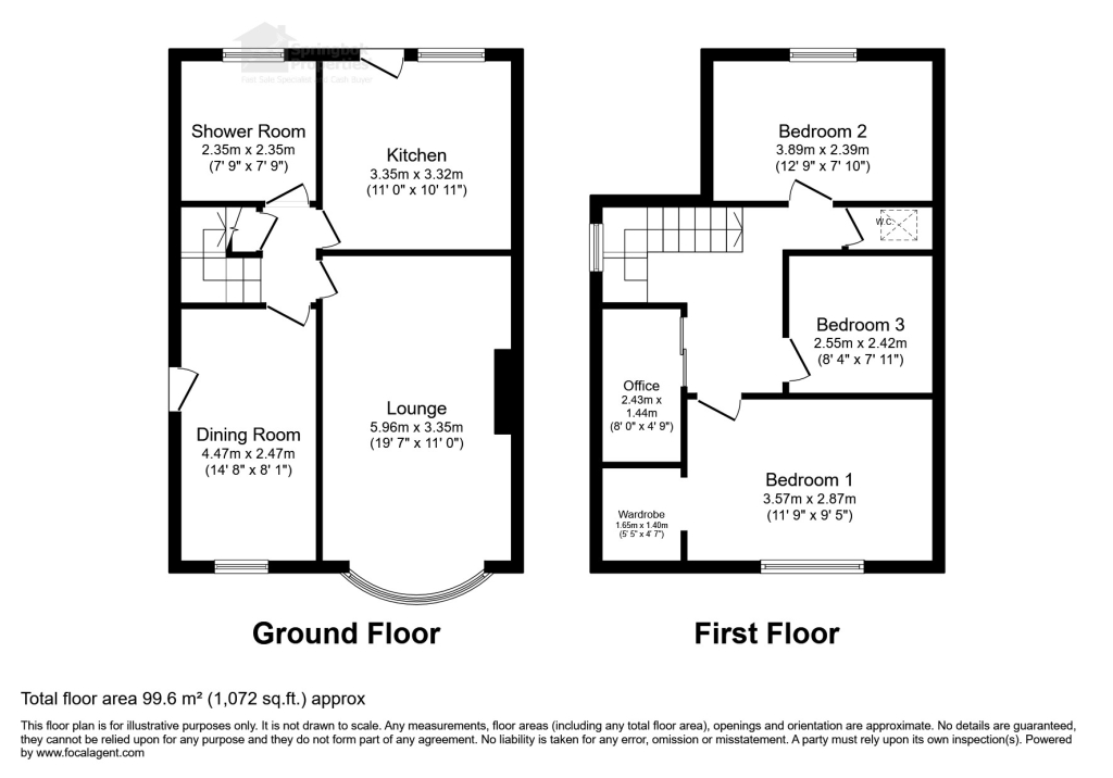 36, Meadow Avenue, Preesall floorplan