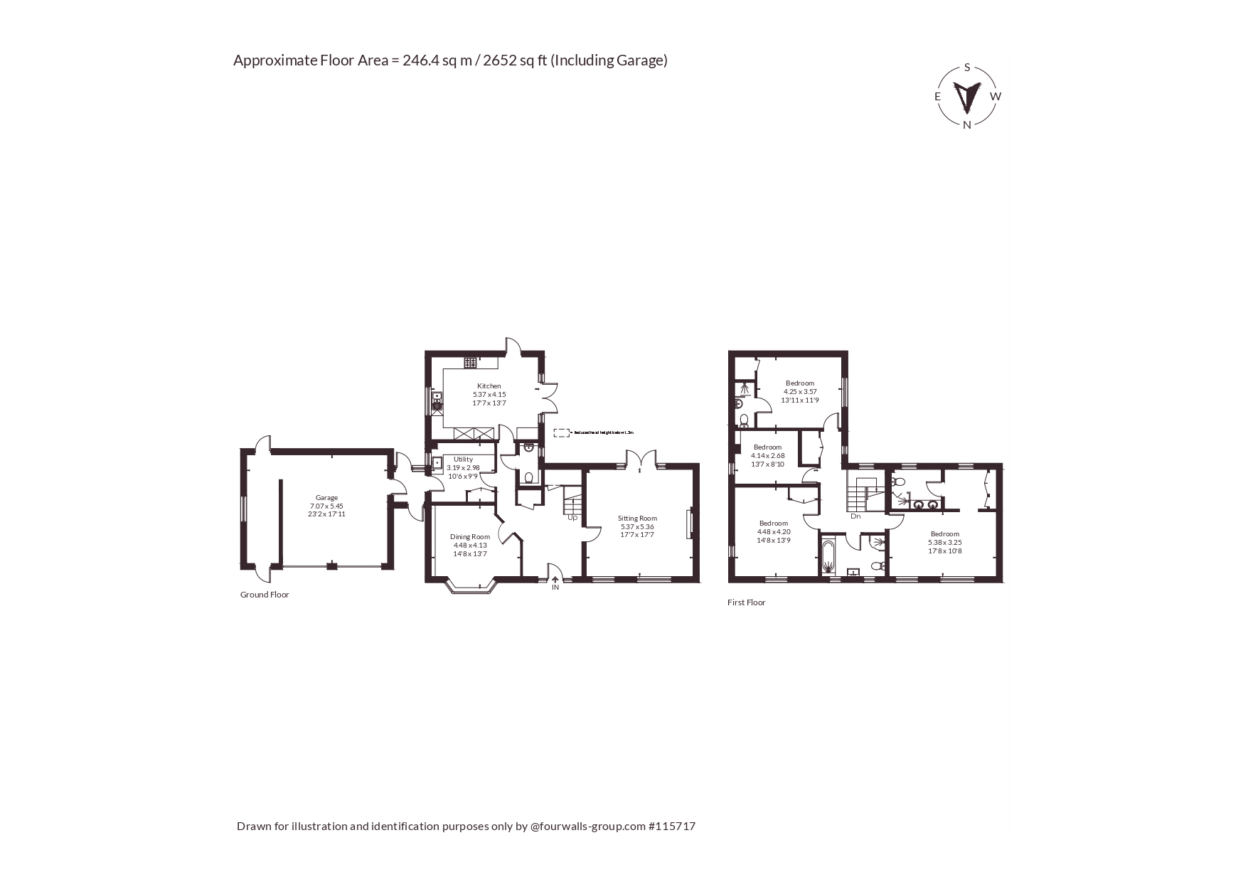 Paddock Lodge,, Dunsells Lane, Alresford floorplan