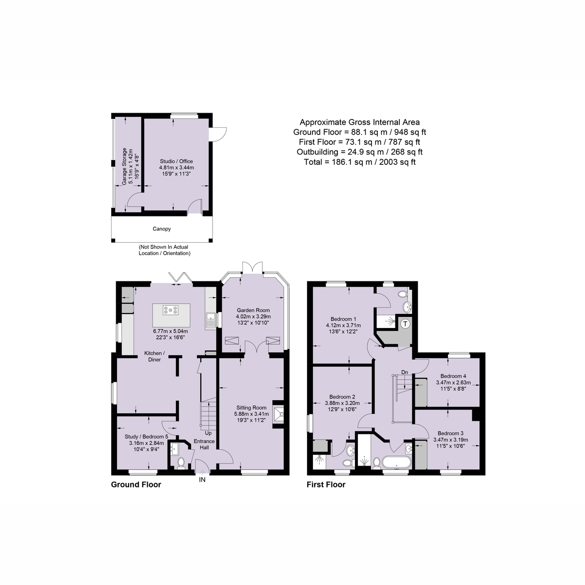 21, Ebblake Close, Verwood floorplan