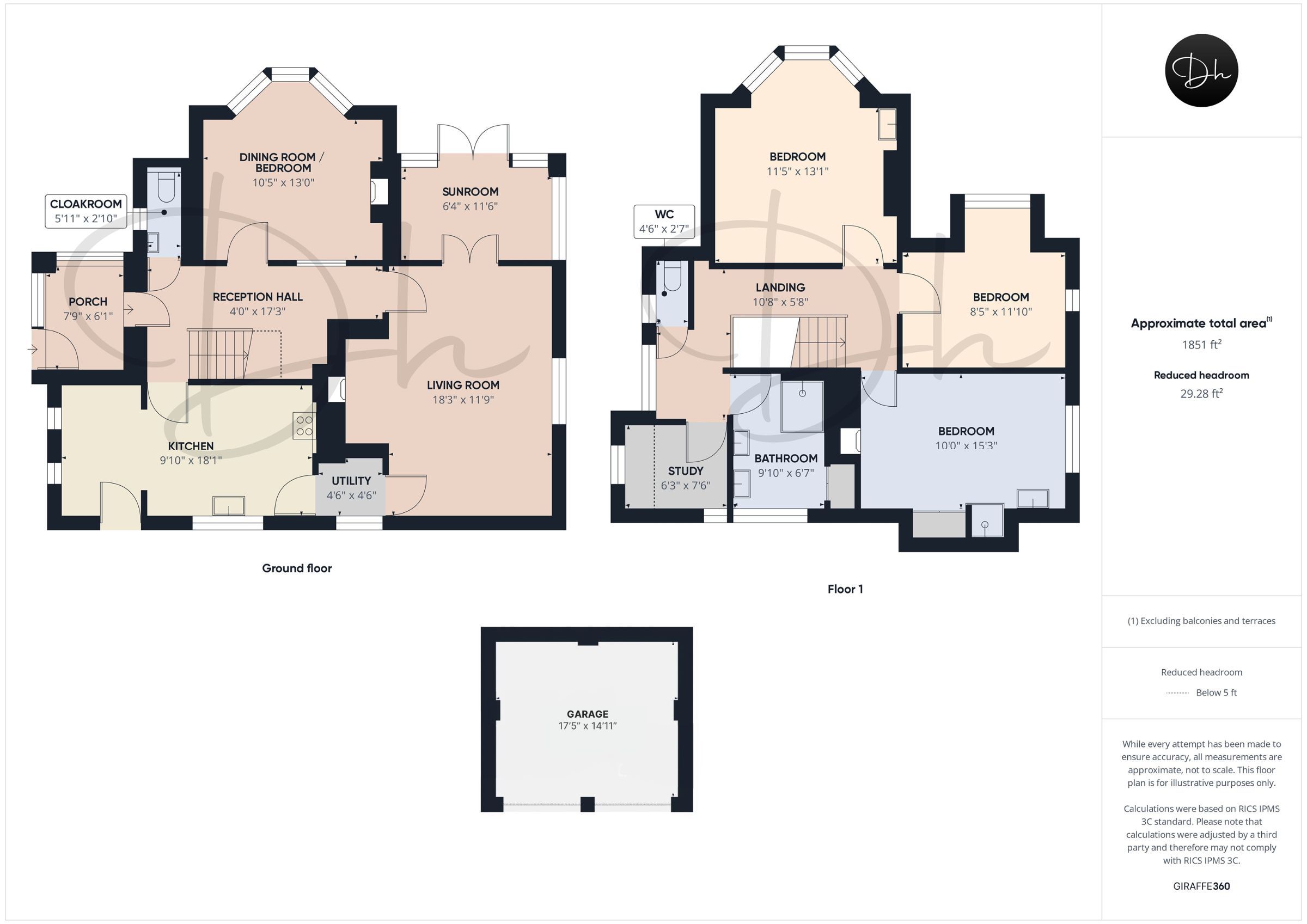 1 Southfield Avenue, Paignton floorplan