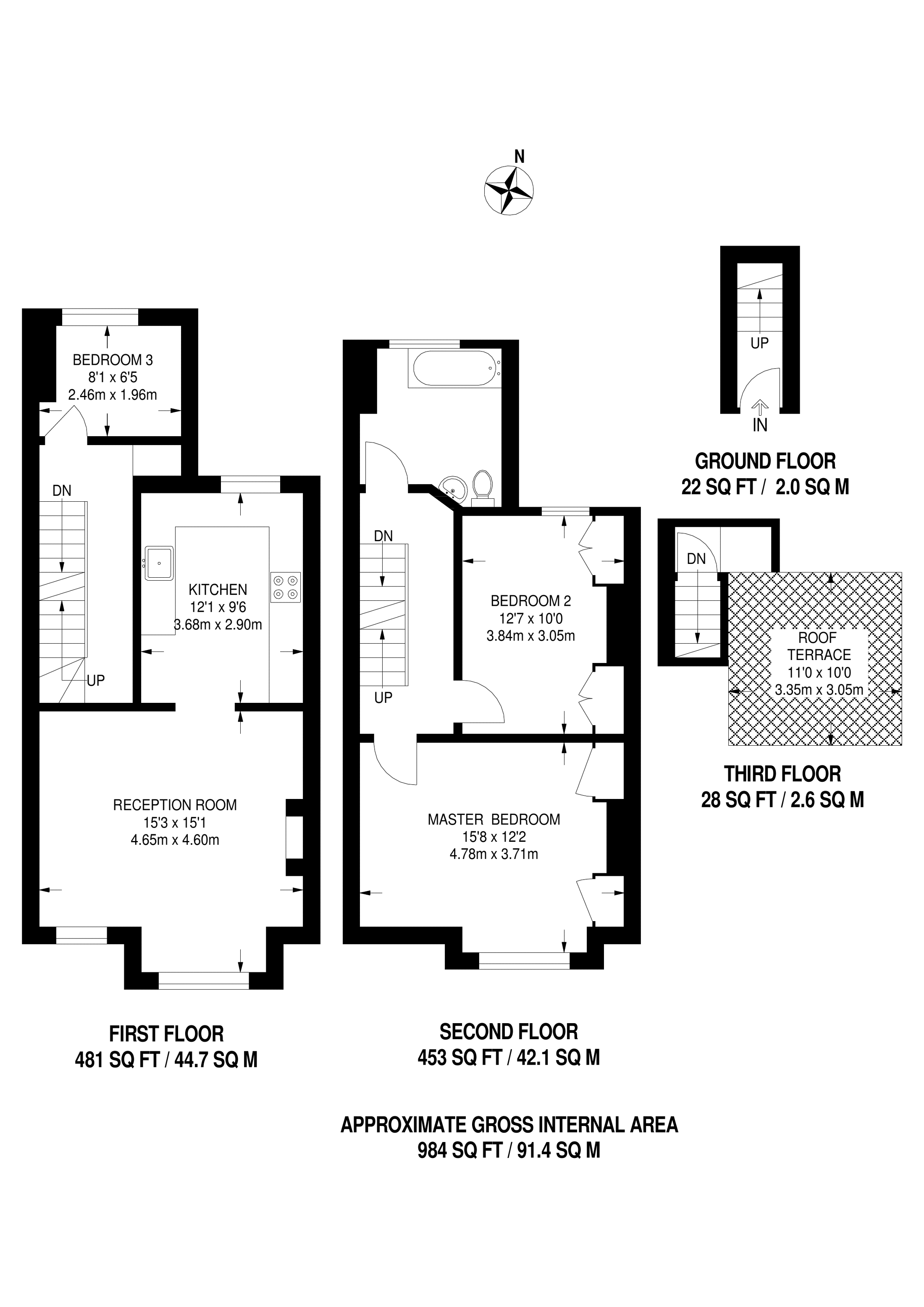 3 Bedrooms Flat to rent in Stanlake Road, Shepherd's Bush W12