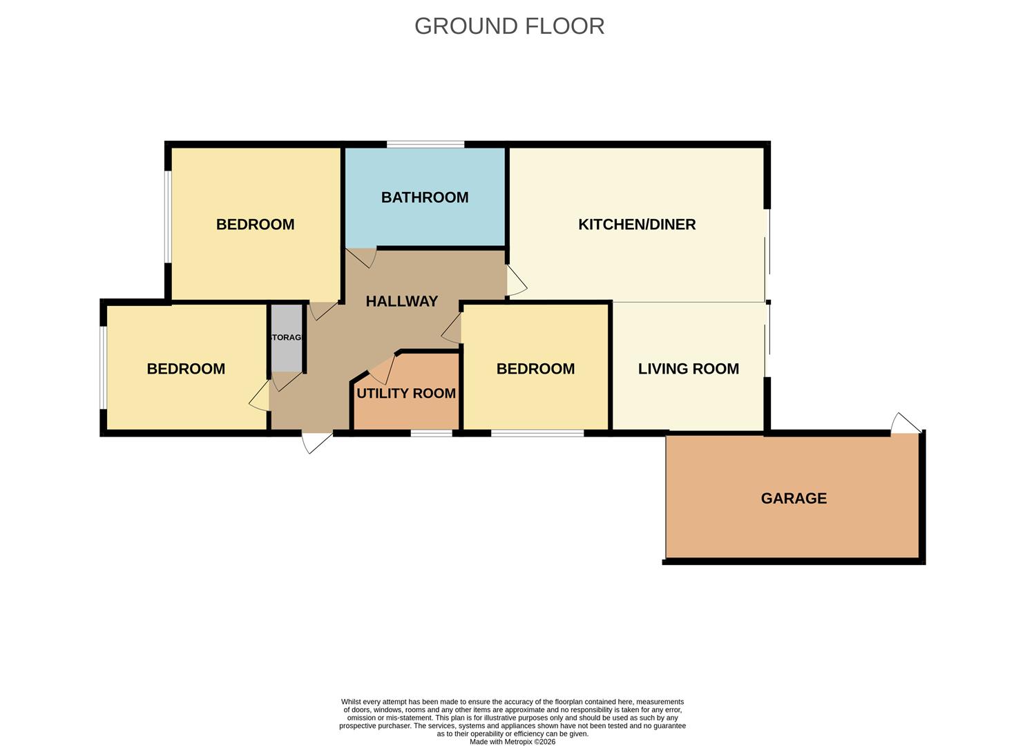 93, Folly Lane, Hockley floorplan