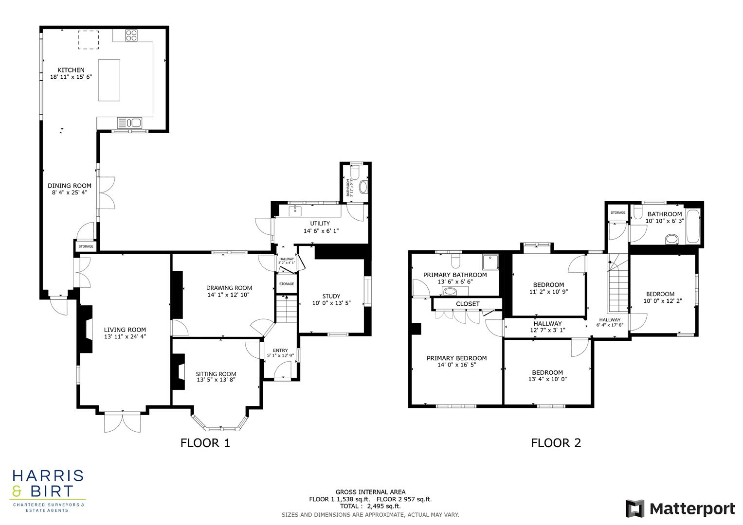 Tregarth Lodge, Cardiff floorplan