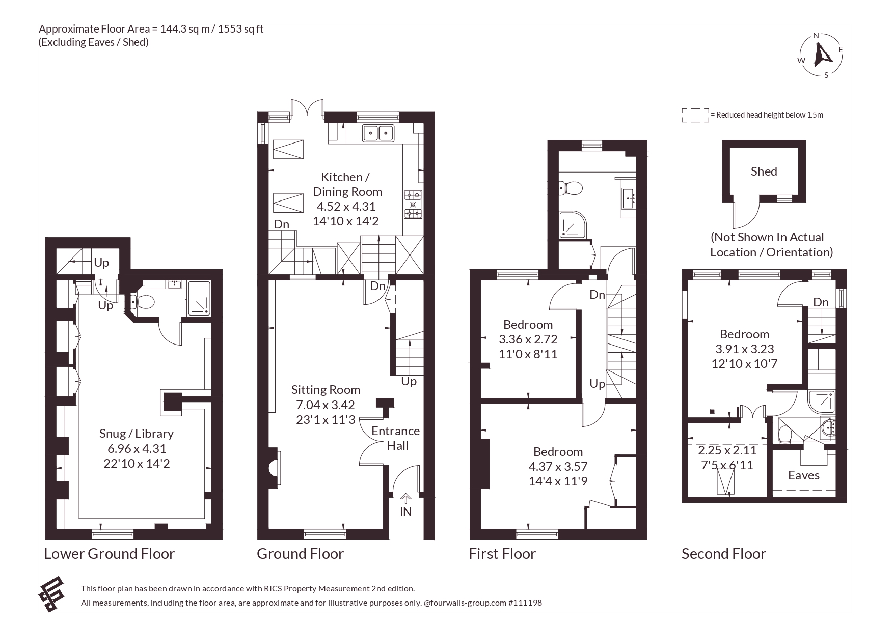 30, Richmond Road, Oxford floorplan