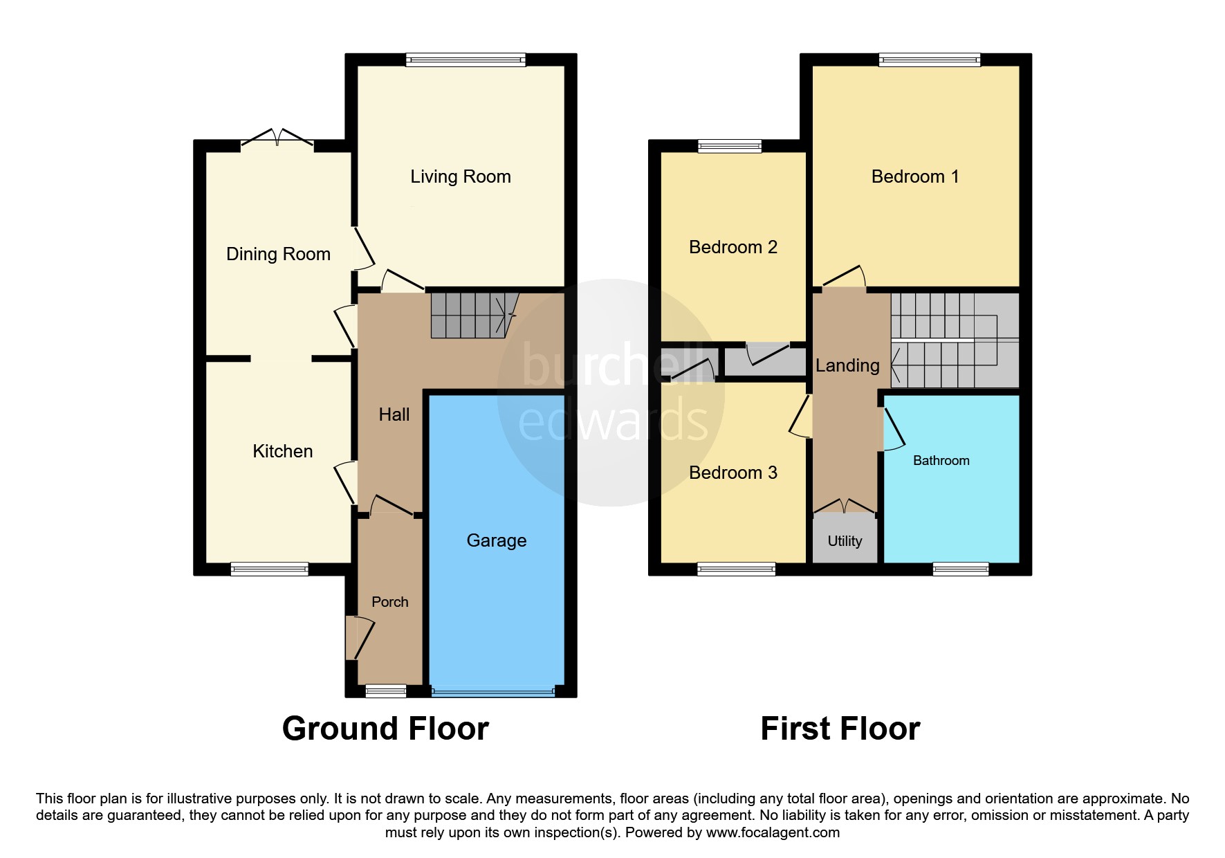 2, Greenacres Close, Nottingham floorplan