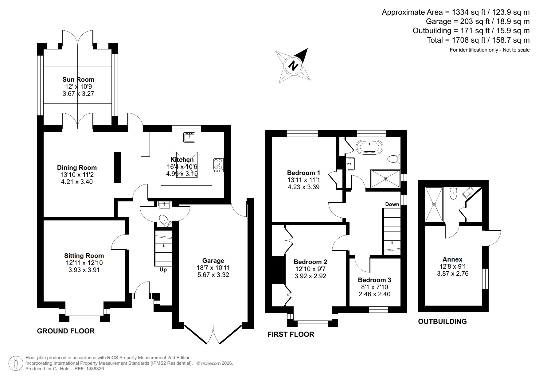 26, Priors Road, Cheltenham floorplan