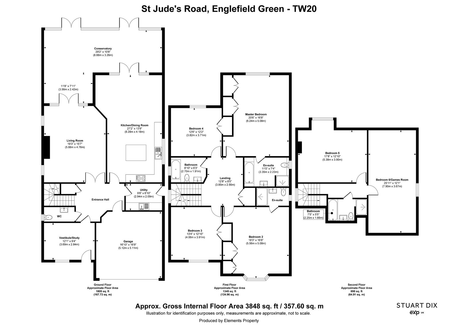 Kennedy House, St. Judes Road, Egham floorplan