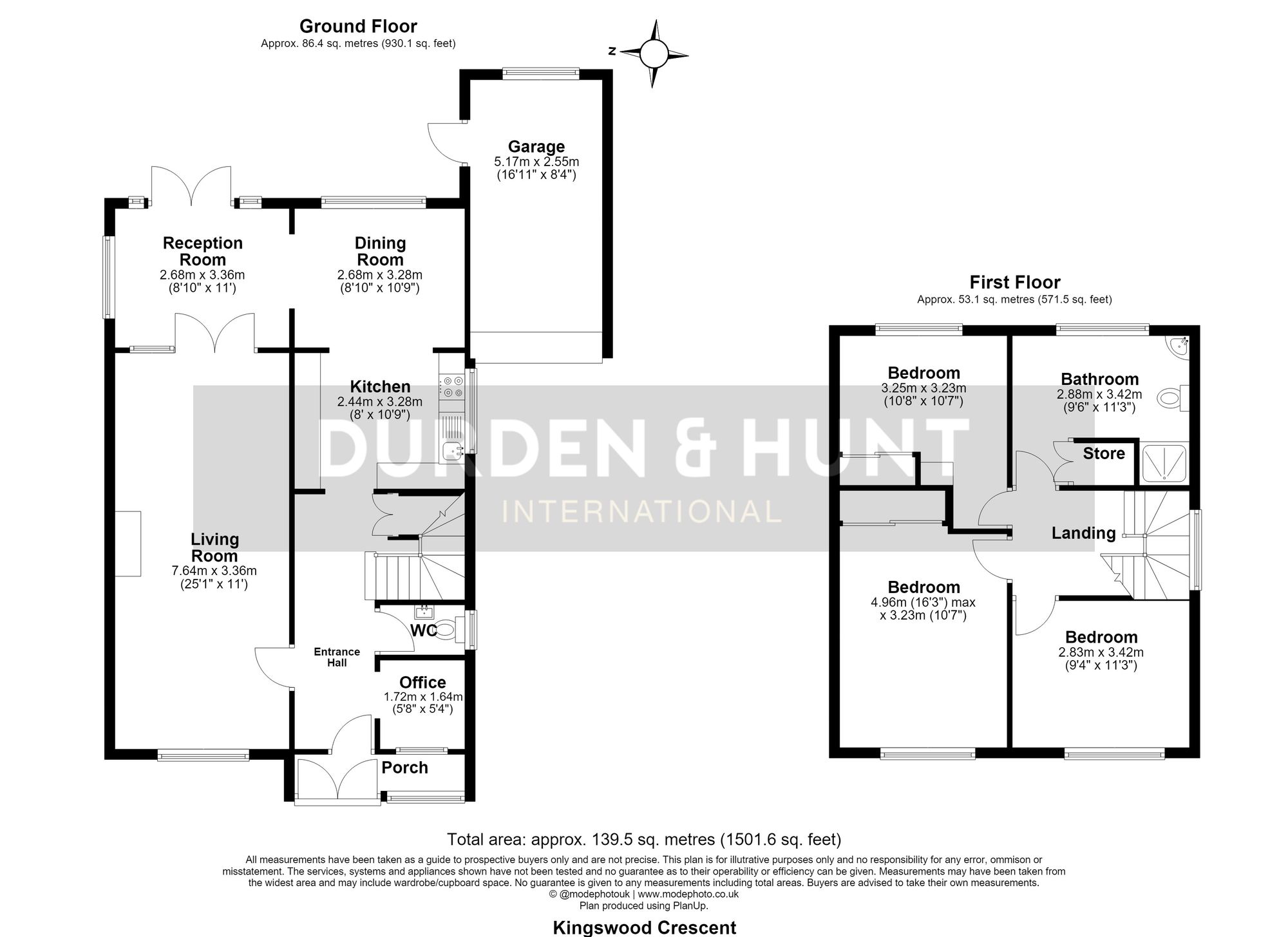 17 Kingswood Crescent, Rayleigh floorplan