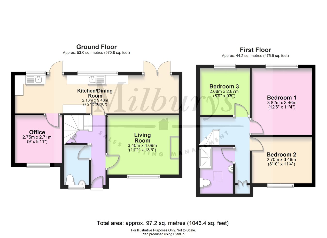 44, Walk Mill Lane, Kingswood, Wotton-under-Edge floorplan