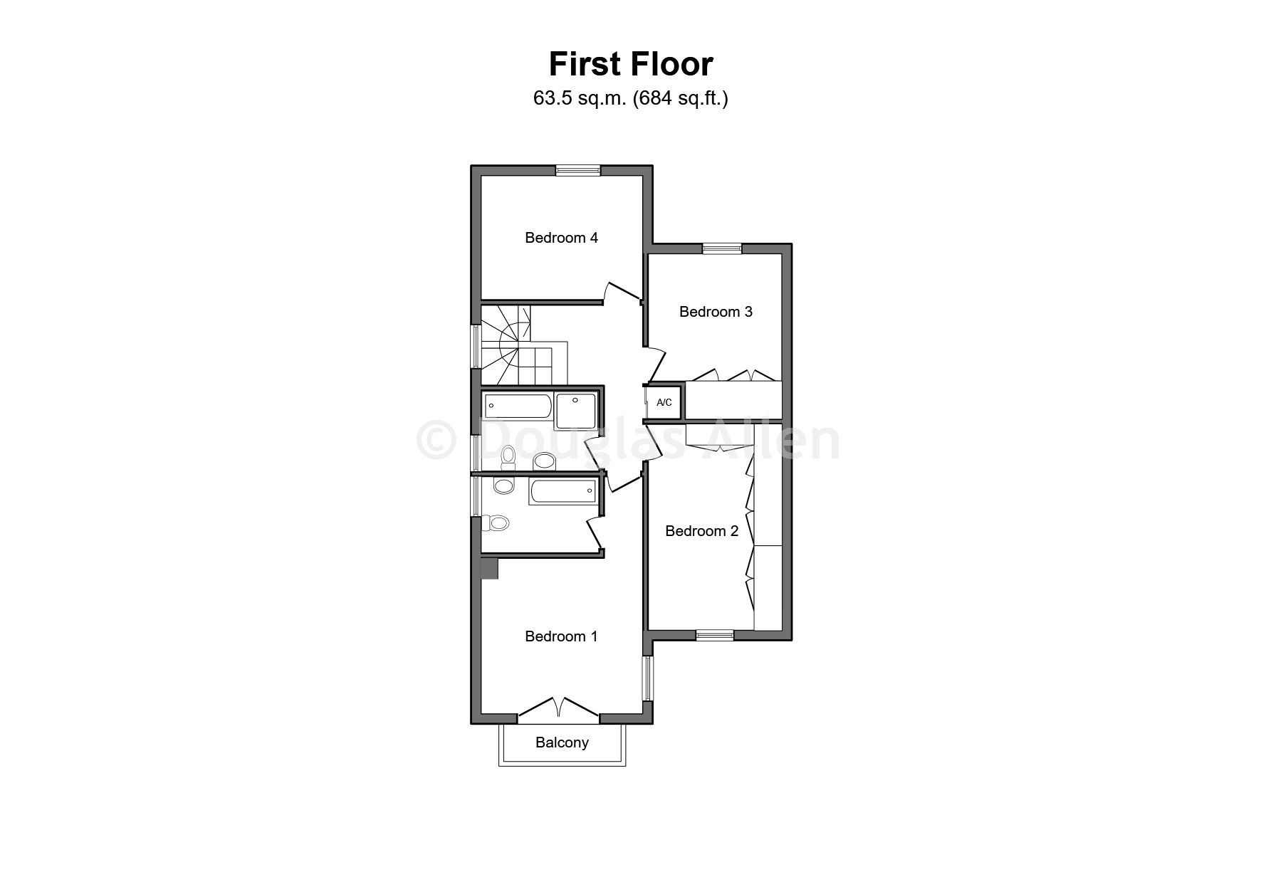 7, Chestnut Walk, Woodford Green floorplan