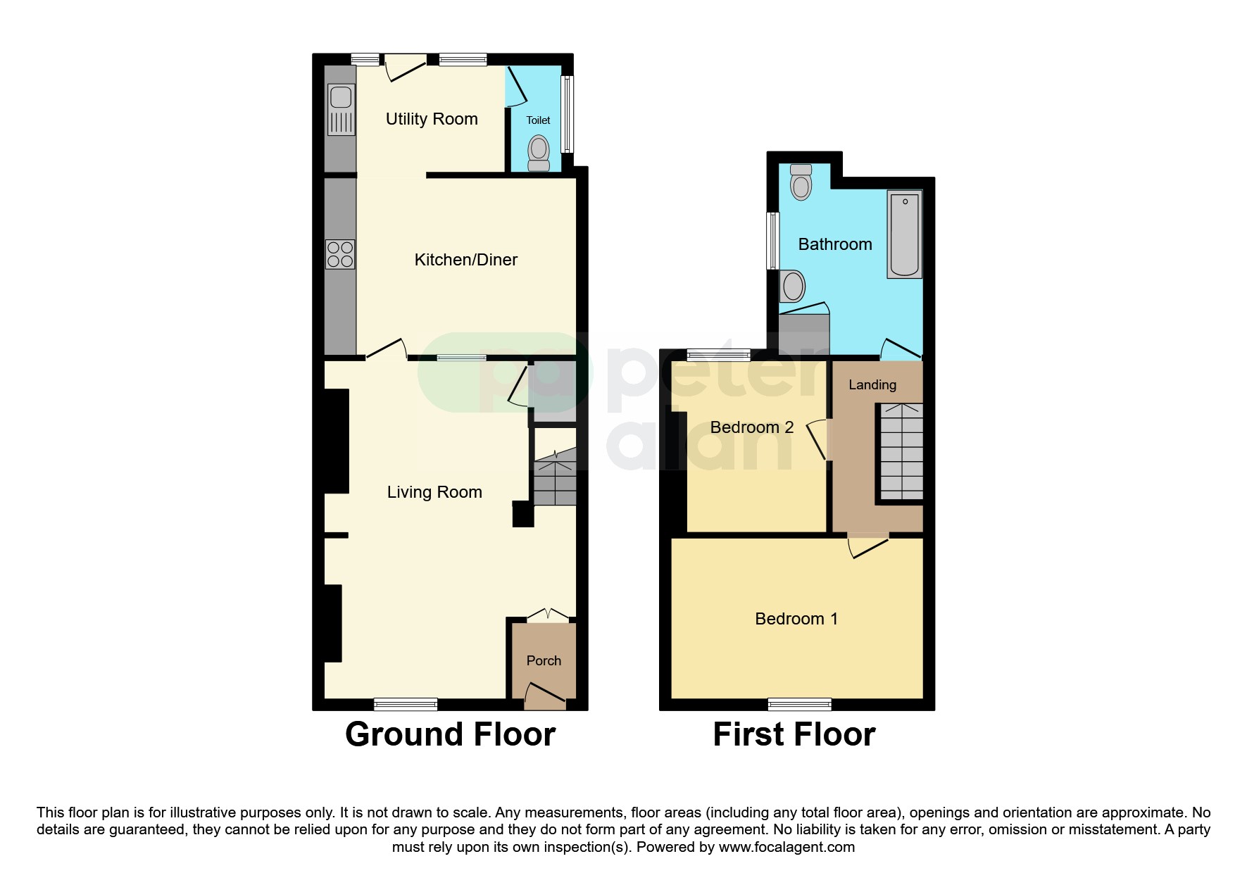 3, Cross Inn Road, Pontyclun floorplan