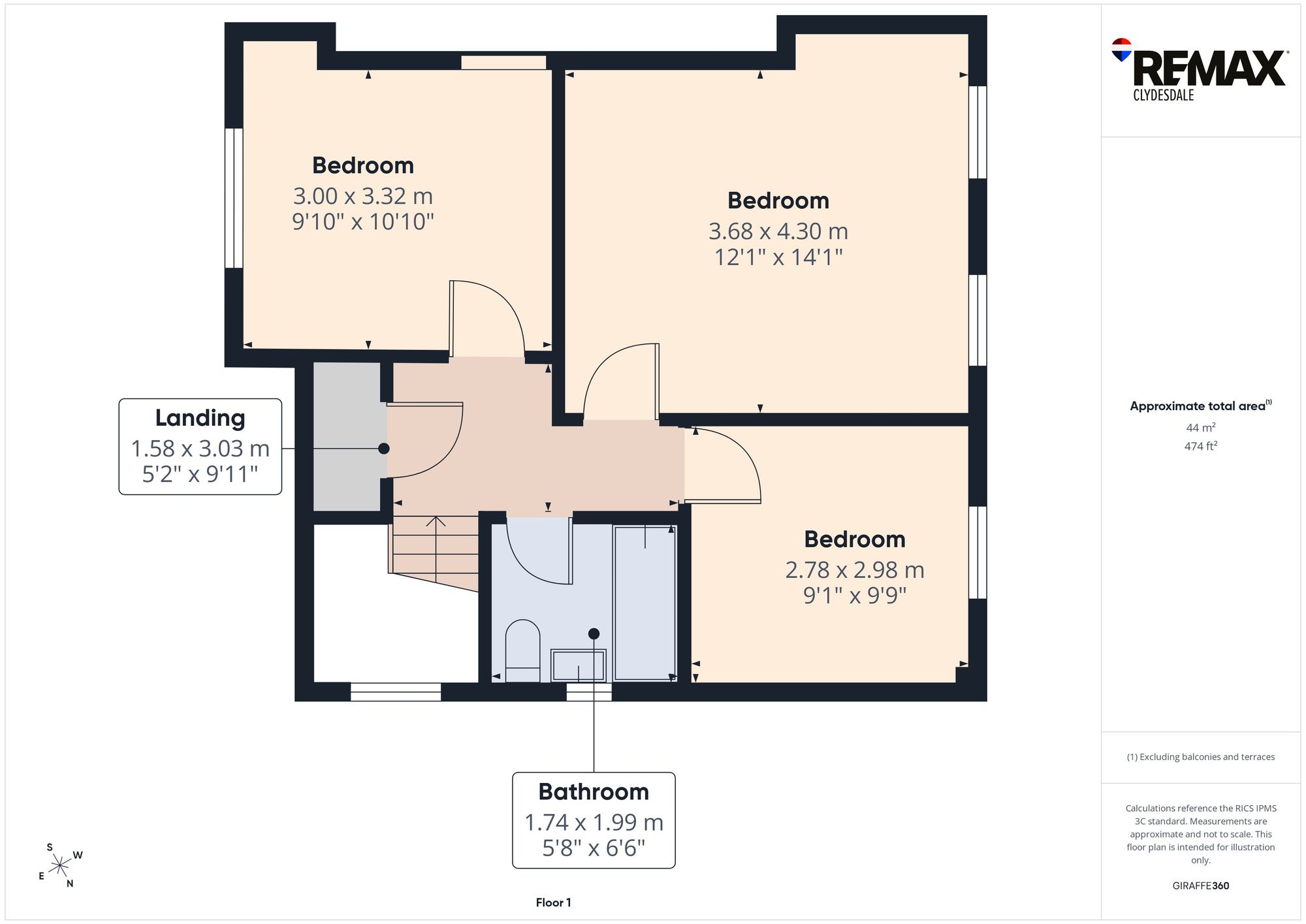 247 O'Wood Avenue, Motherwell floorplan
