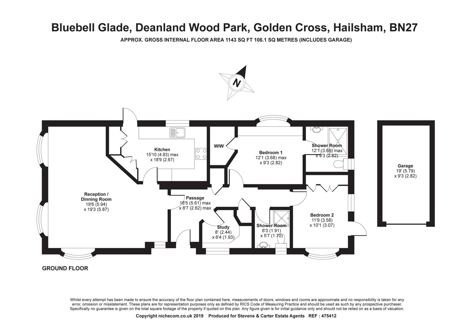 3 Bedrooms Mobile/park home for sale in Bluebell Glade, Deanland Wood Park, Golden Cross, Hailsham BN27