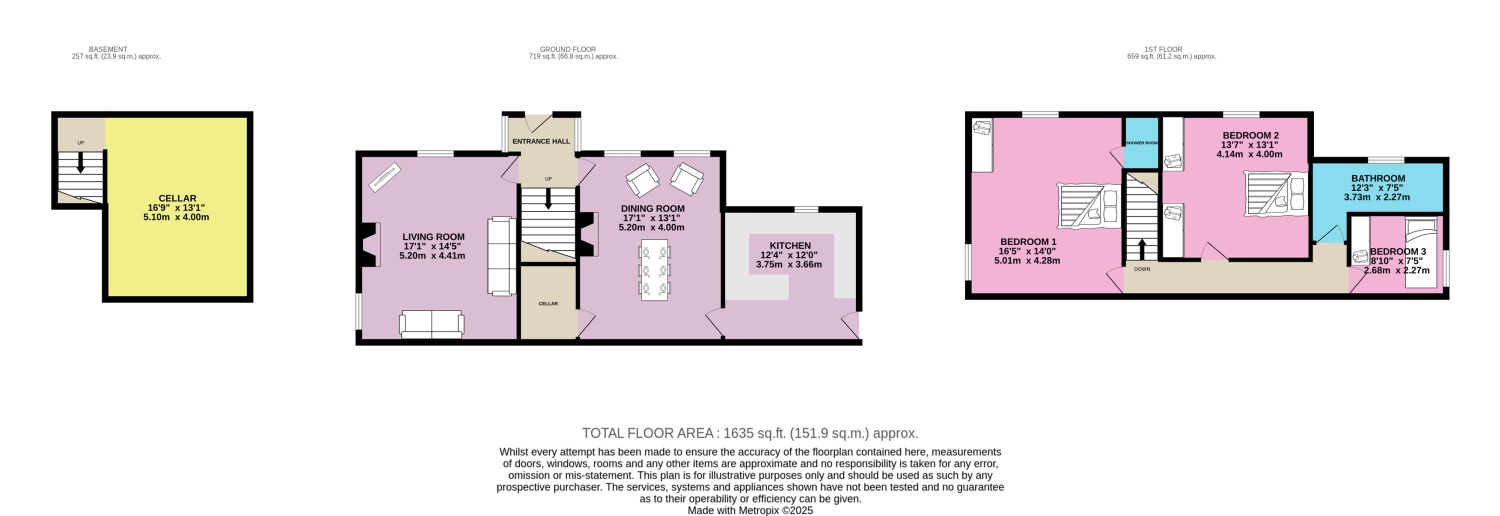53, High Street, Wakefield floorplan