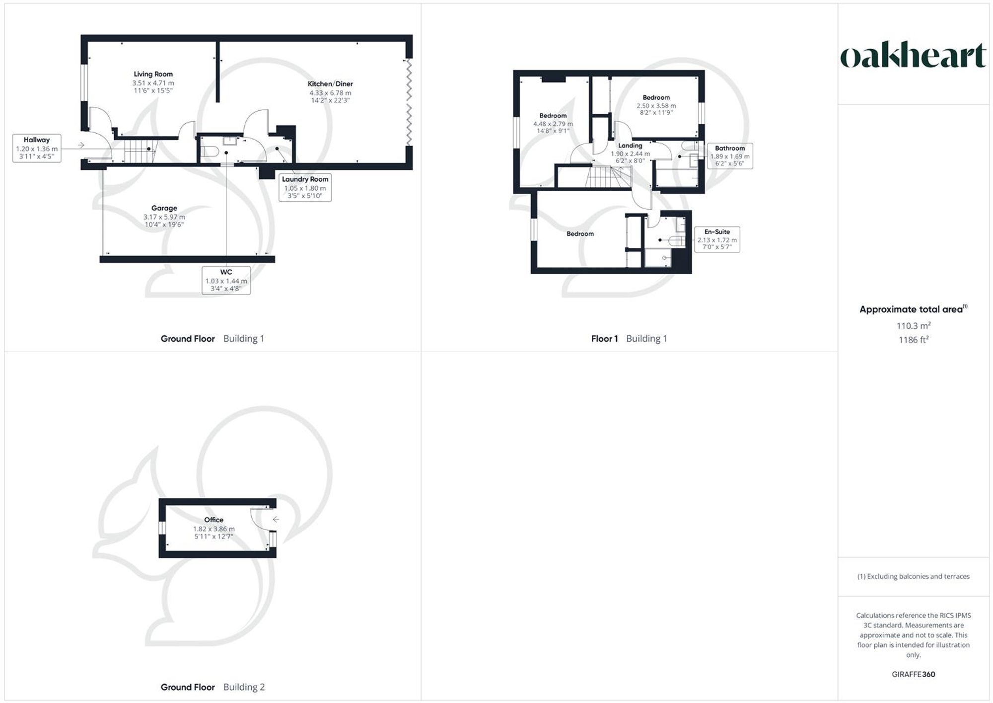 7 Peers Square, Chelmsford floorplan