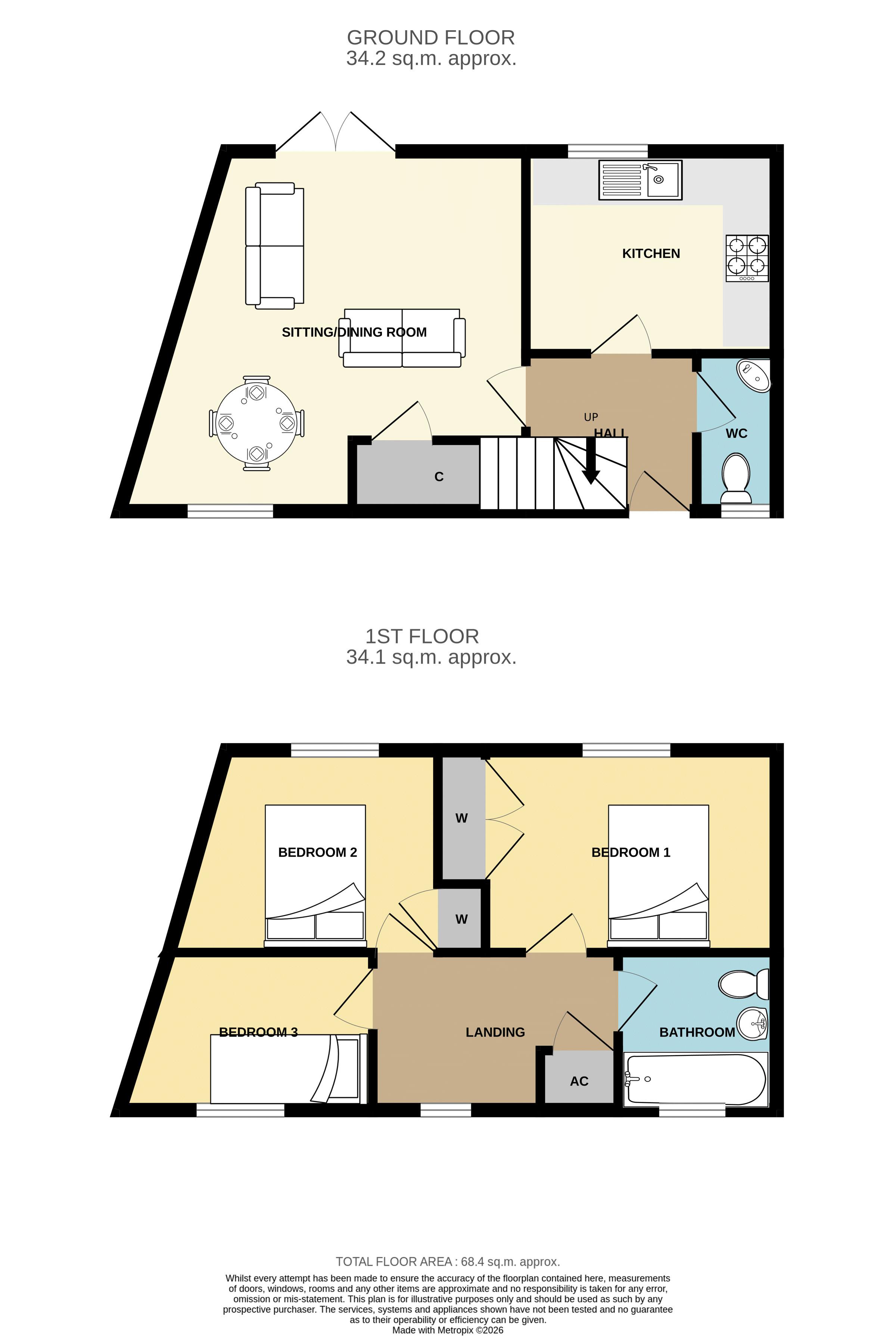 6 Hamdown Court, Picts Hill, Langport floorplan