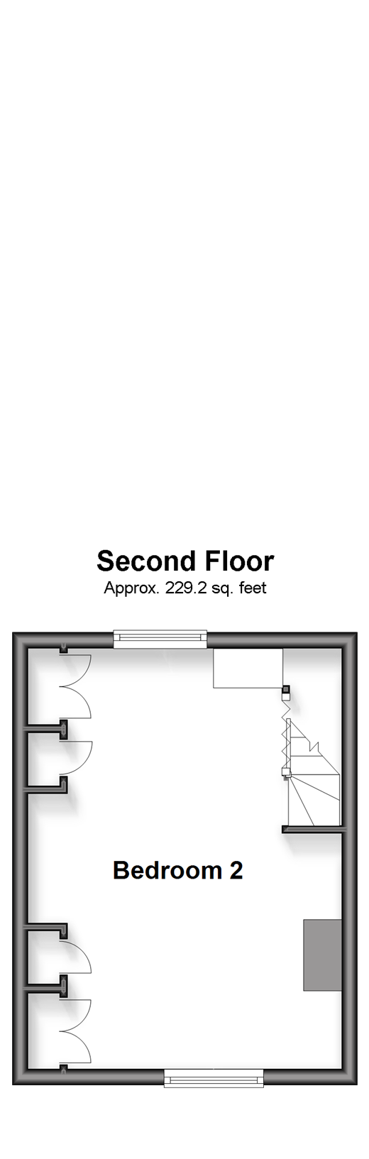 2 Mill Cottages floorplan
