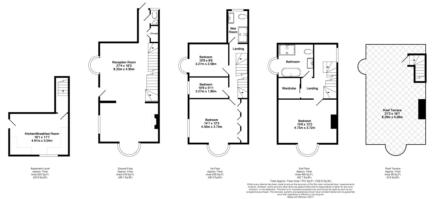 4 Bedrooms End terrace house for sale in Victoria Street, Brighton, East Sussex BN1